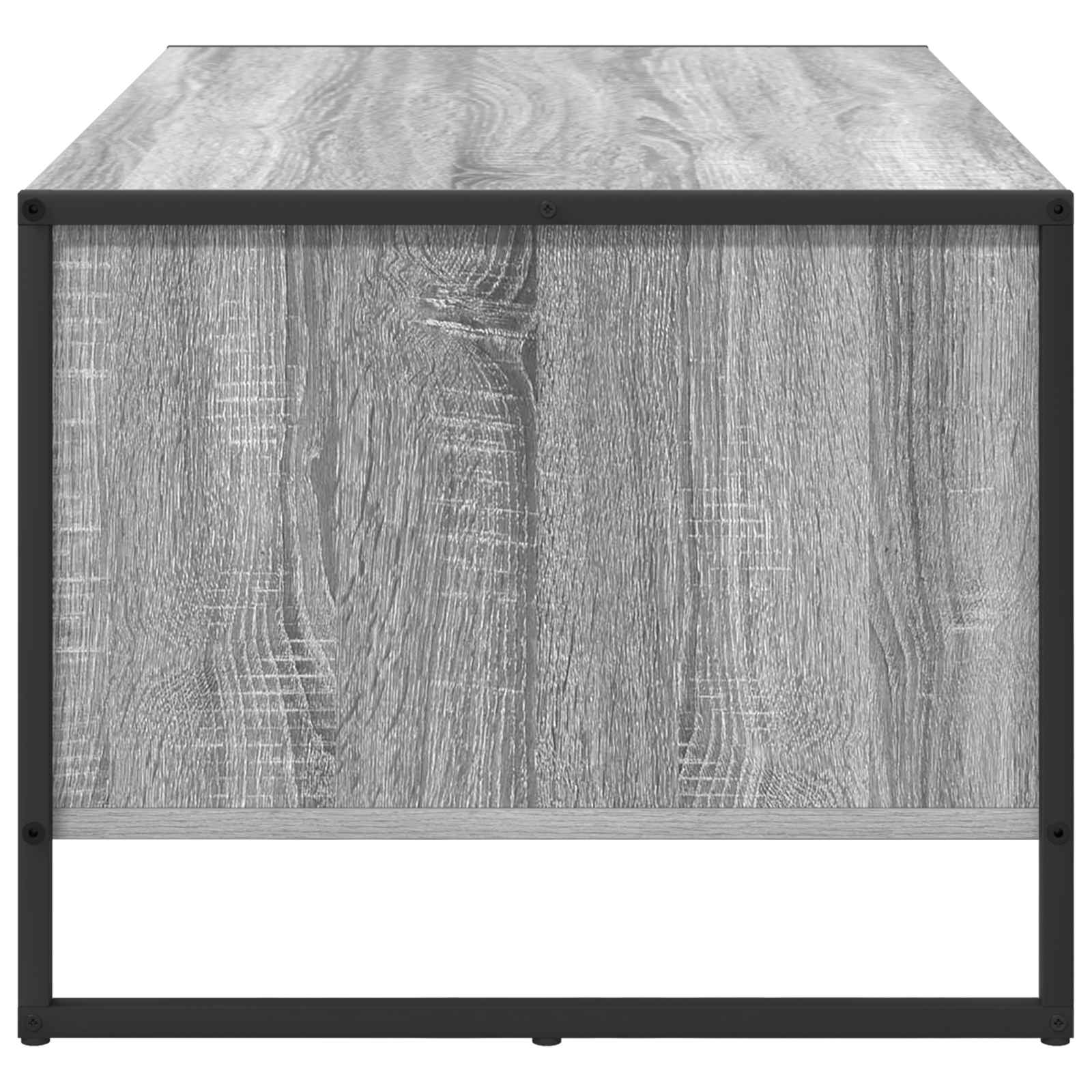 Kava Stol Siva Sonoma 80 x 50 x 40 cm Konstruirano drvo