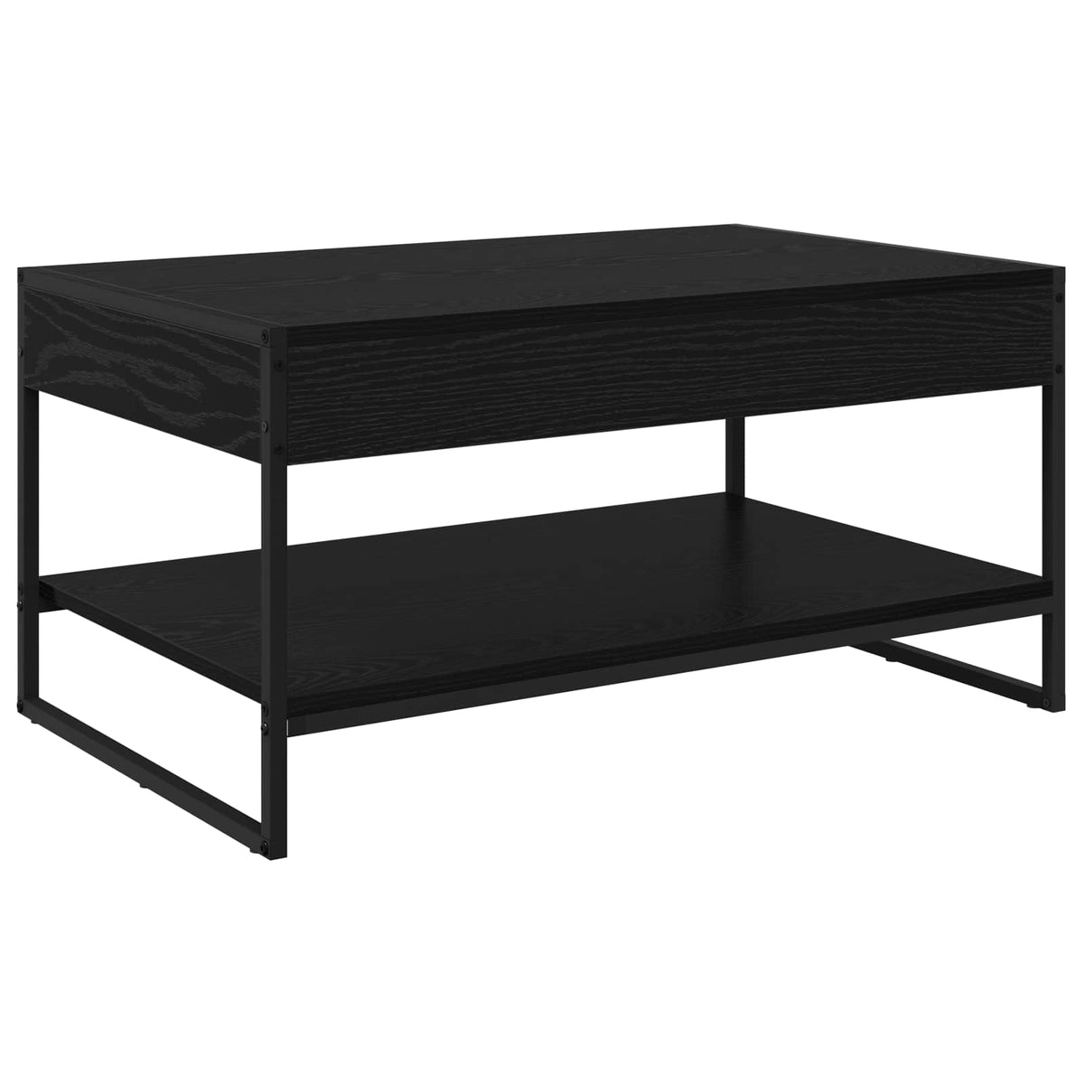 Kava Stol Crni hrast 80 x 50 x 40 cm Konstruirano drvo