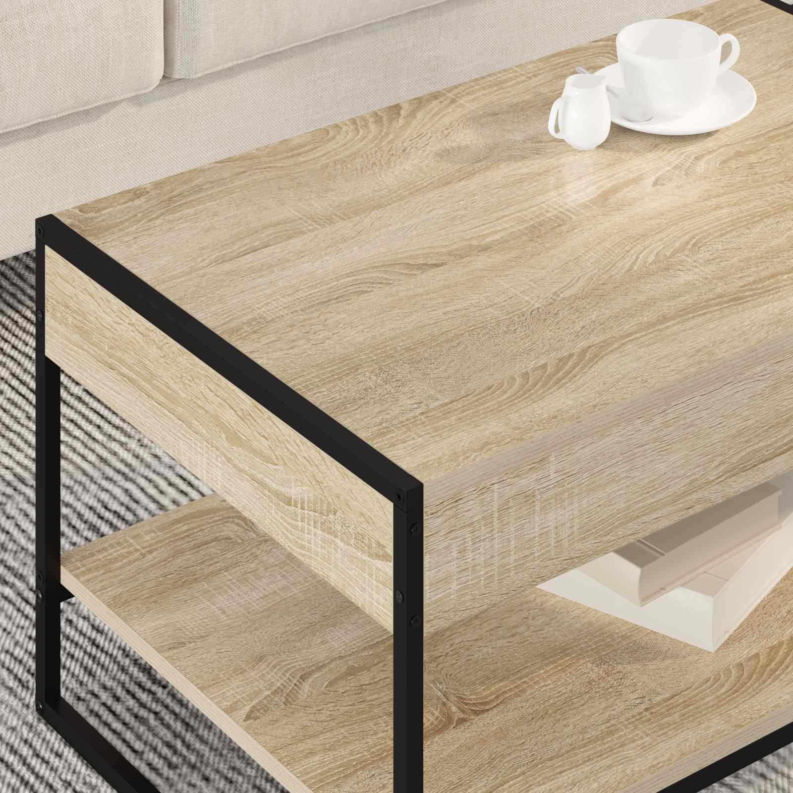Kava Stol Sonoma 80 x 50 x 40 cm Konstruirano drvo