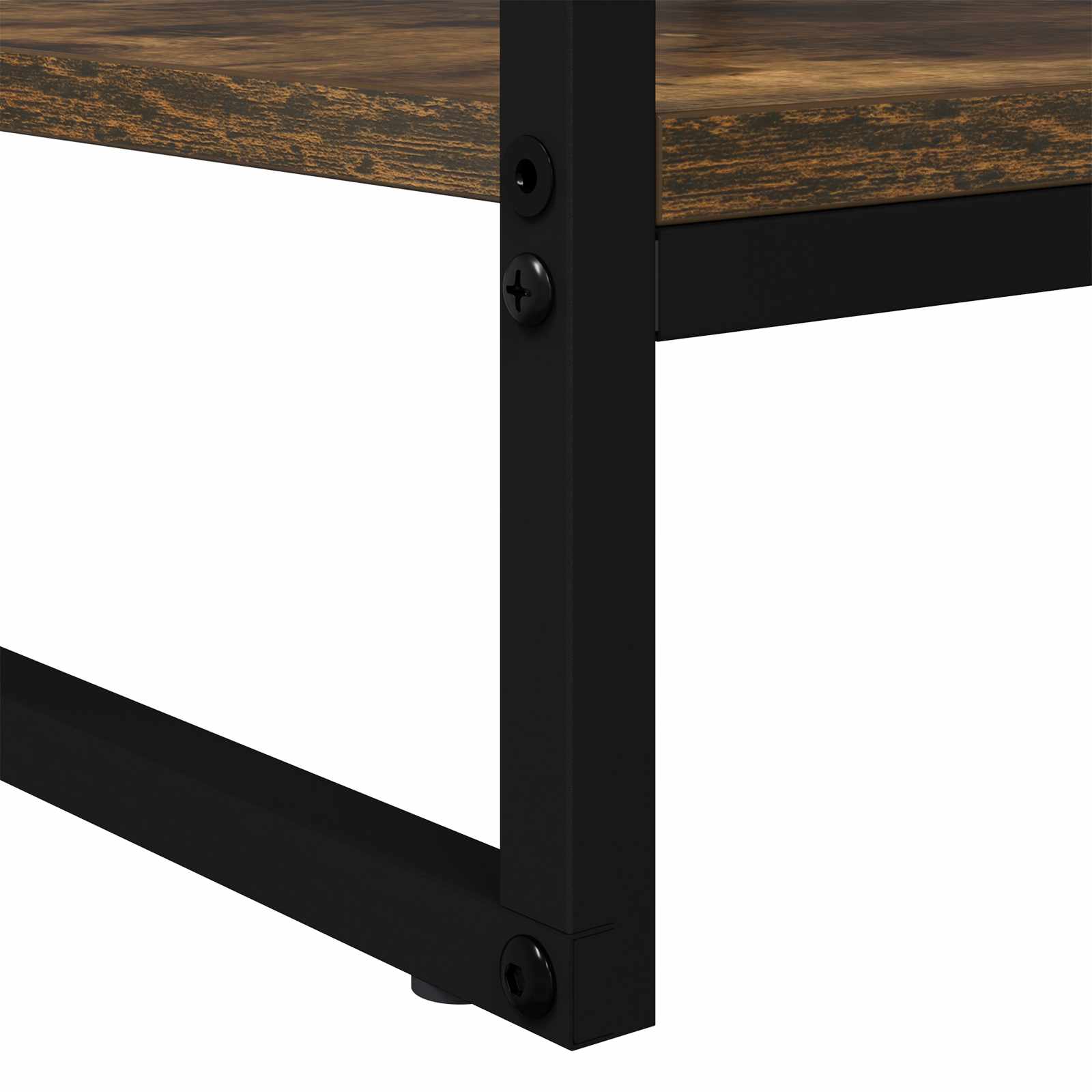Kava Stol Dimni hrast 80 x 50 x 40 cm Konstruirano drvo