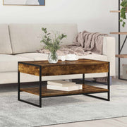 Kava Stol Dimni hrast 80 x 50 x 40 cm Konstruirano drvo