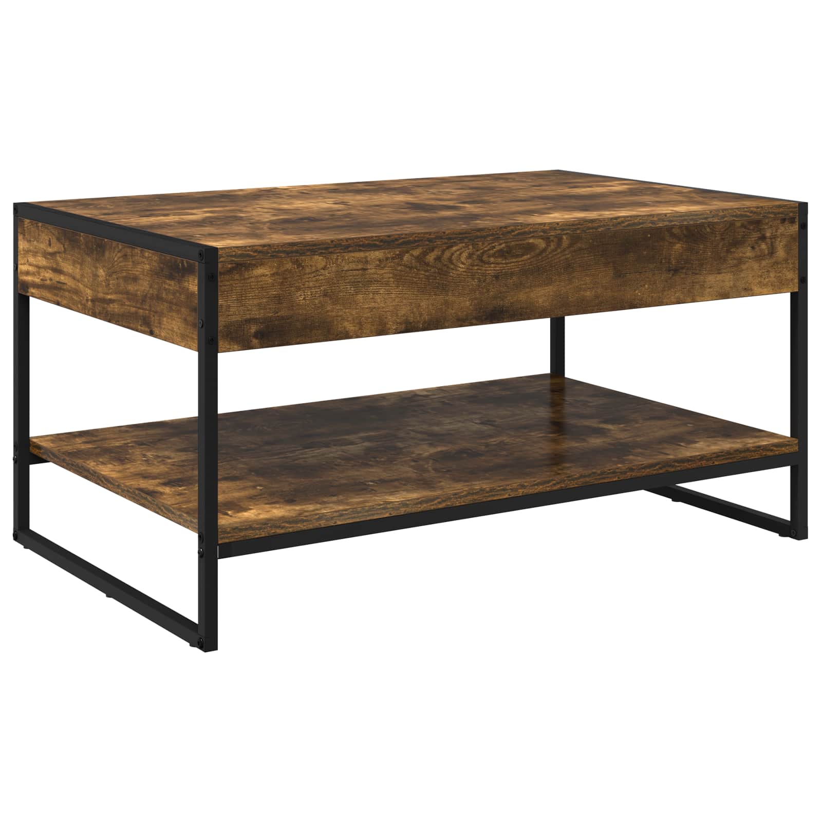 Kava Stol Dimni hrast 80 x 50 x 40 cm Konstruirano drvo