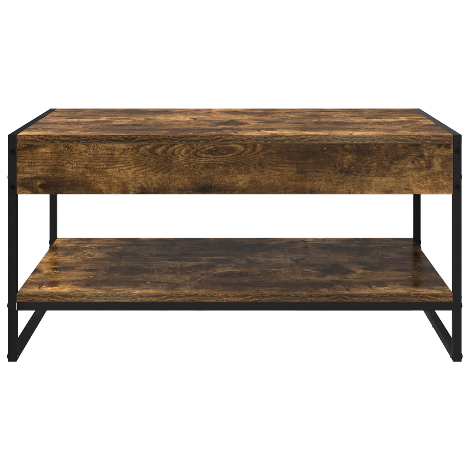 Kava Stol Dimni hrast 80 x 50 x 40 cm Konstruirano drvo