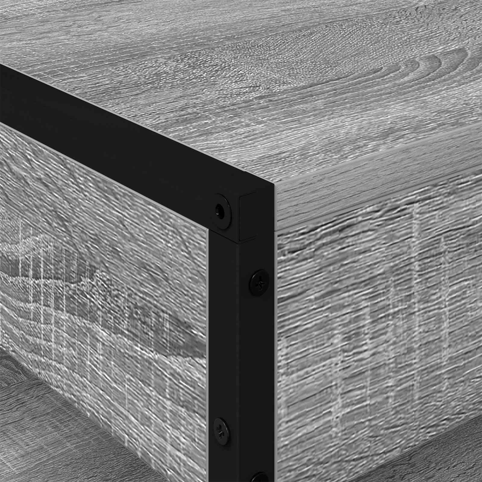 Kava Stol Siva Sonoma 80 x 50 x 40 cm Konstruirano drvo