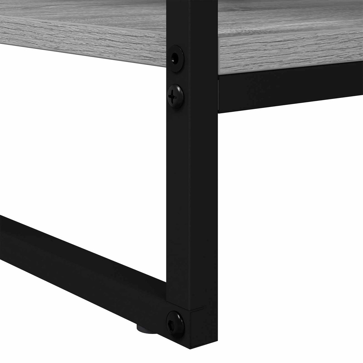Kava Stol Siva Sonoma 80 x 50 x 40 cm Konstruirano drvo