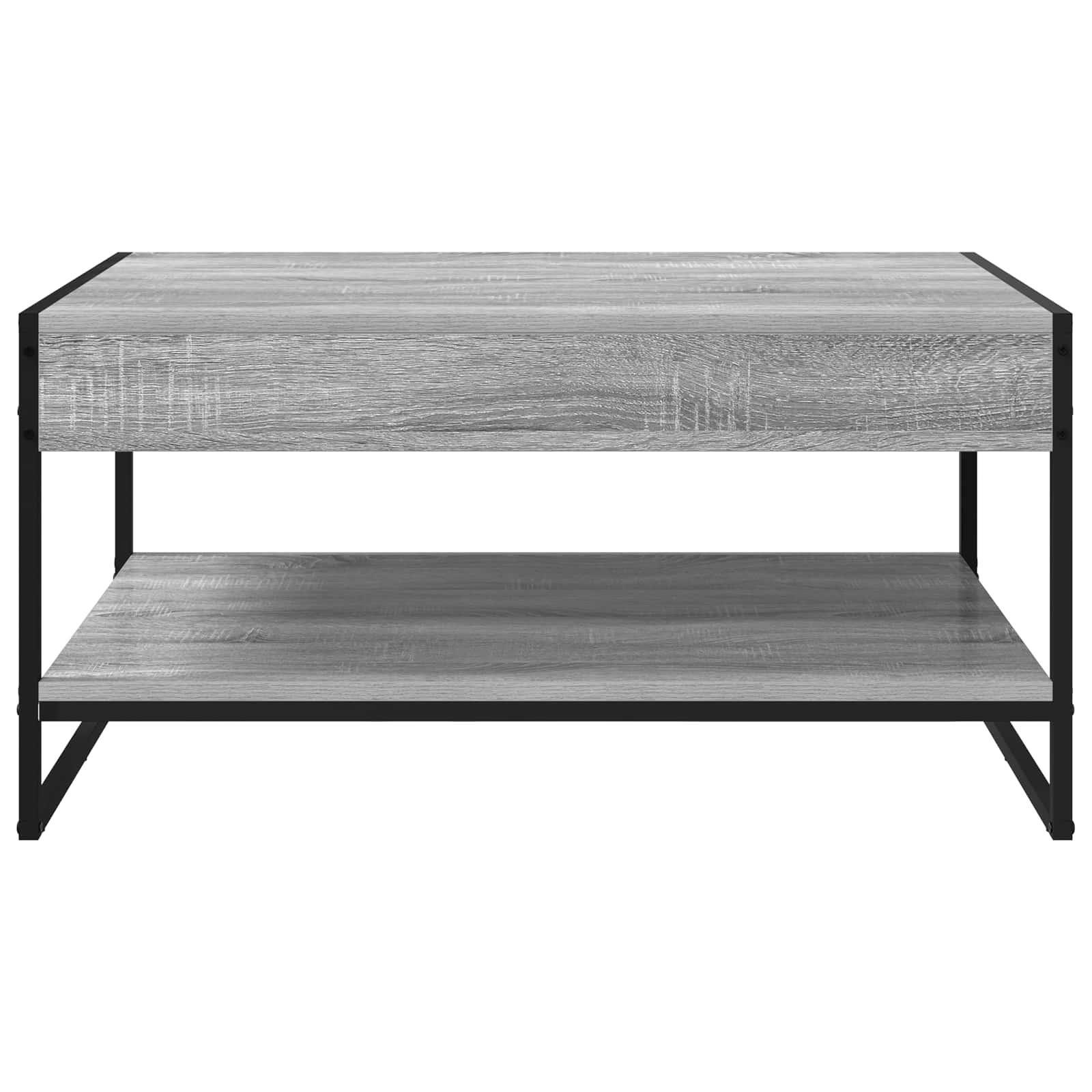 Kava Stol Siva Sonoma 80 x 50 x 40 cm Konstruirano drvo