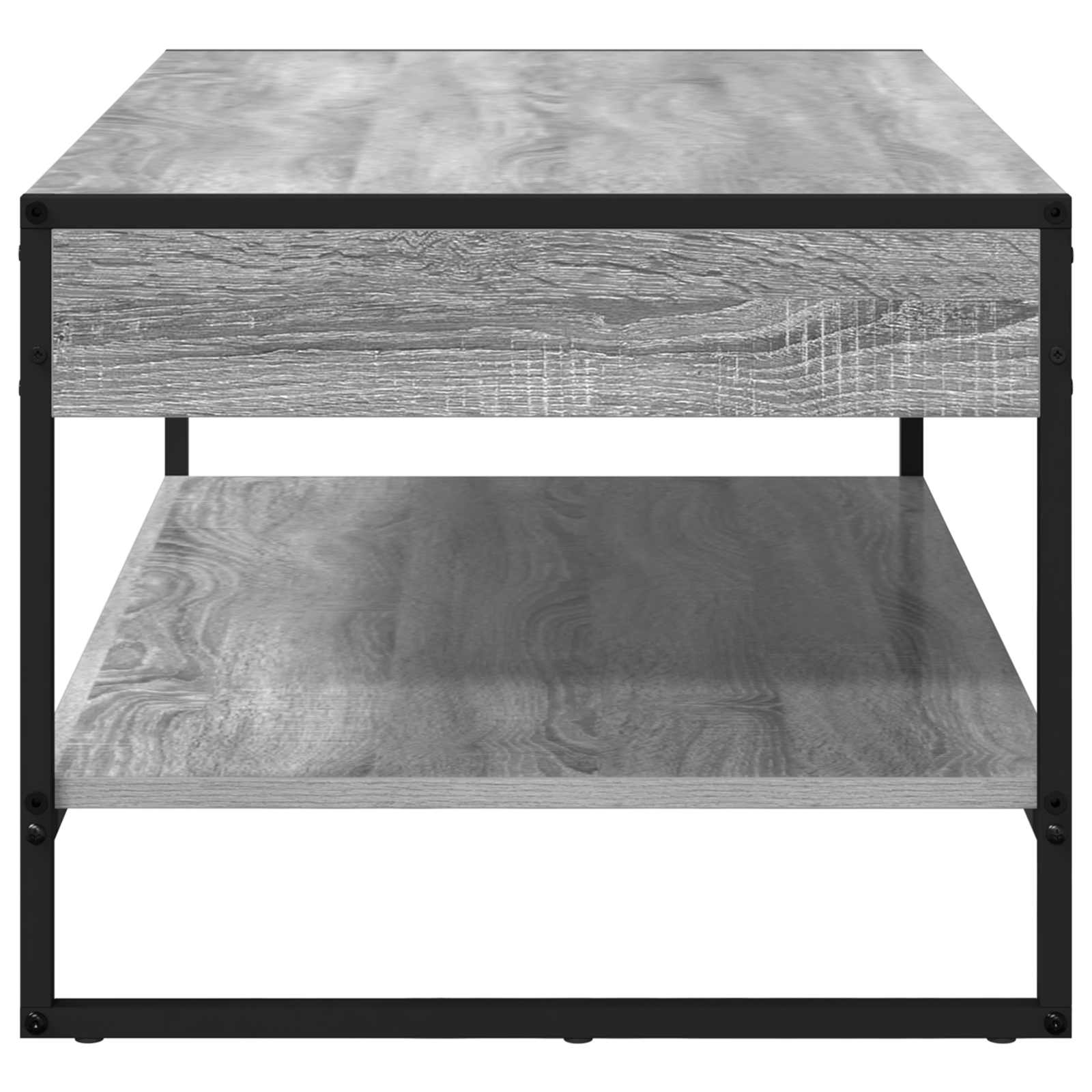 Kava Stol Siva Sonoma 80 x 50 x 40 cm Konstruirano drvo