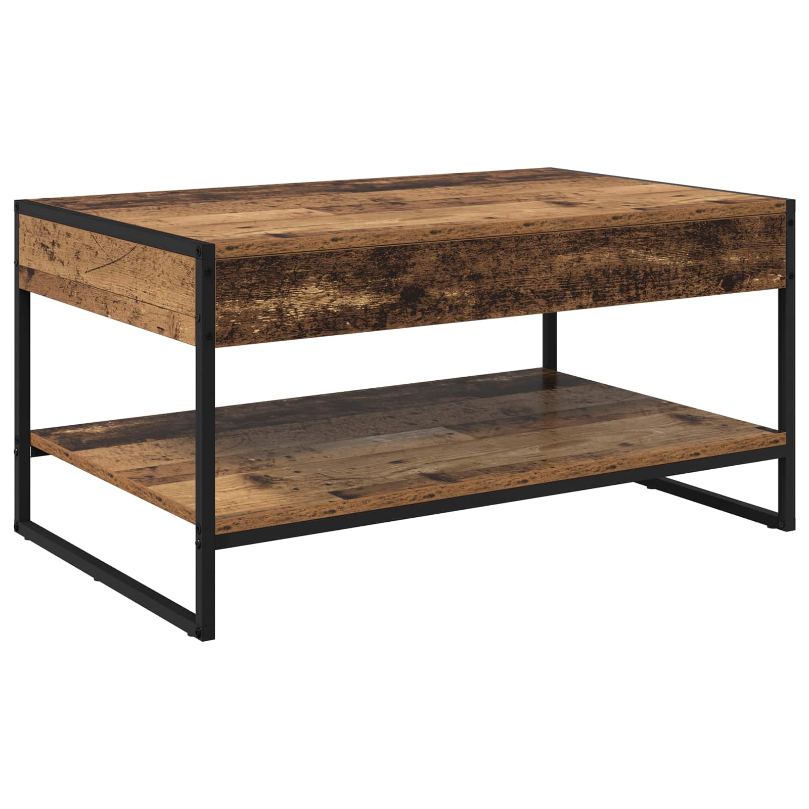 Kava Stol Staro drvo 80 x 50 x 40 cm Konstruirano drvo