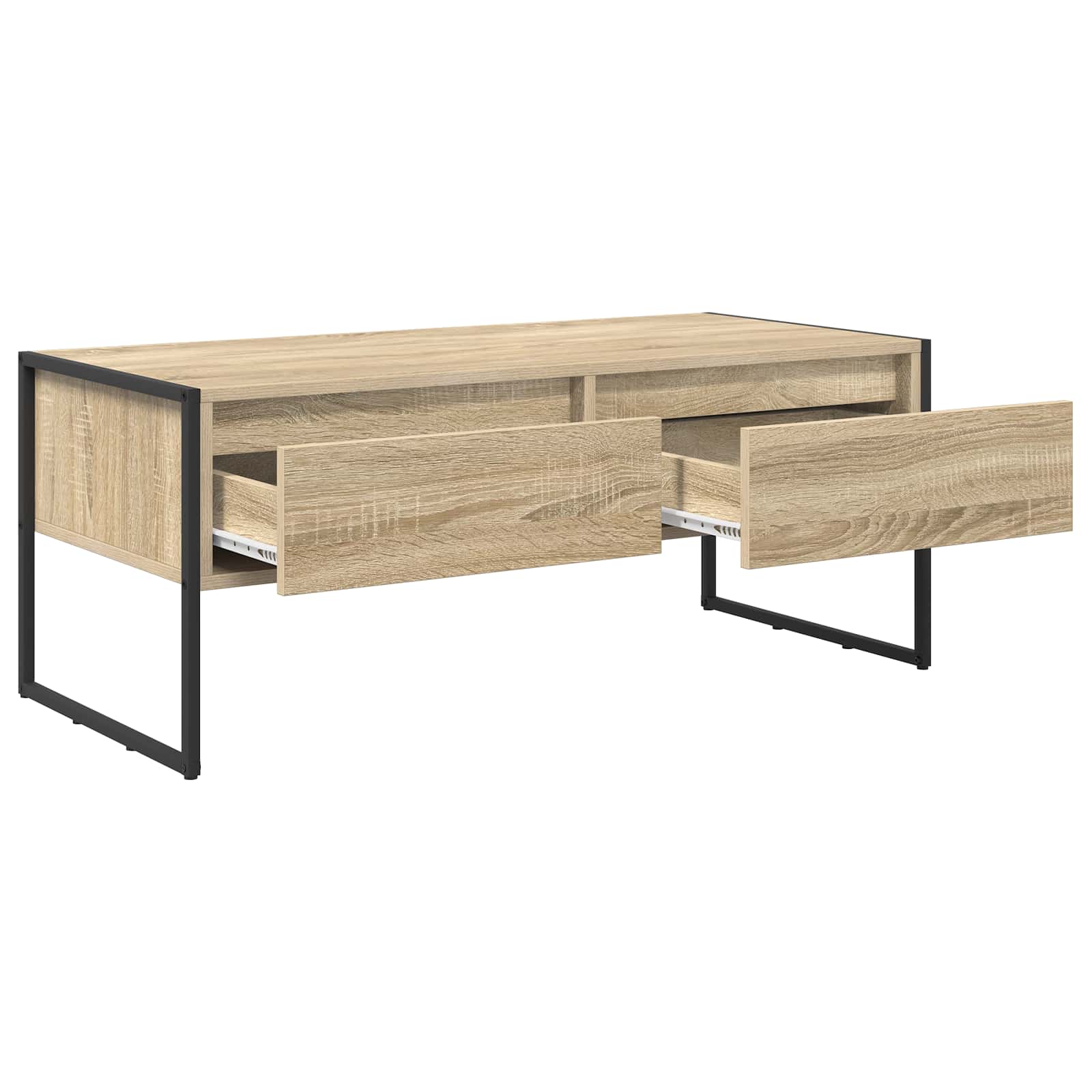 Kava Stol s ladicama Sonoma 100 x 46 x 40 cm Konstruirano drvo
