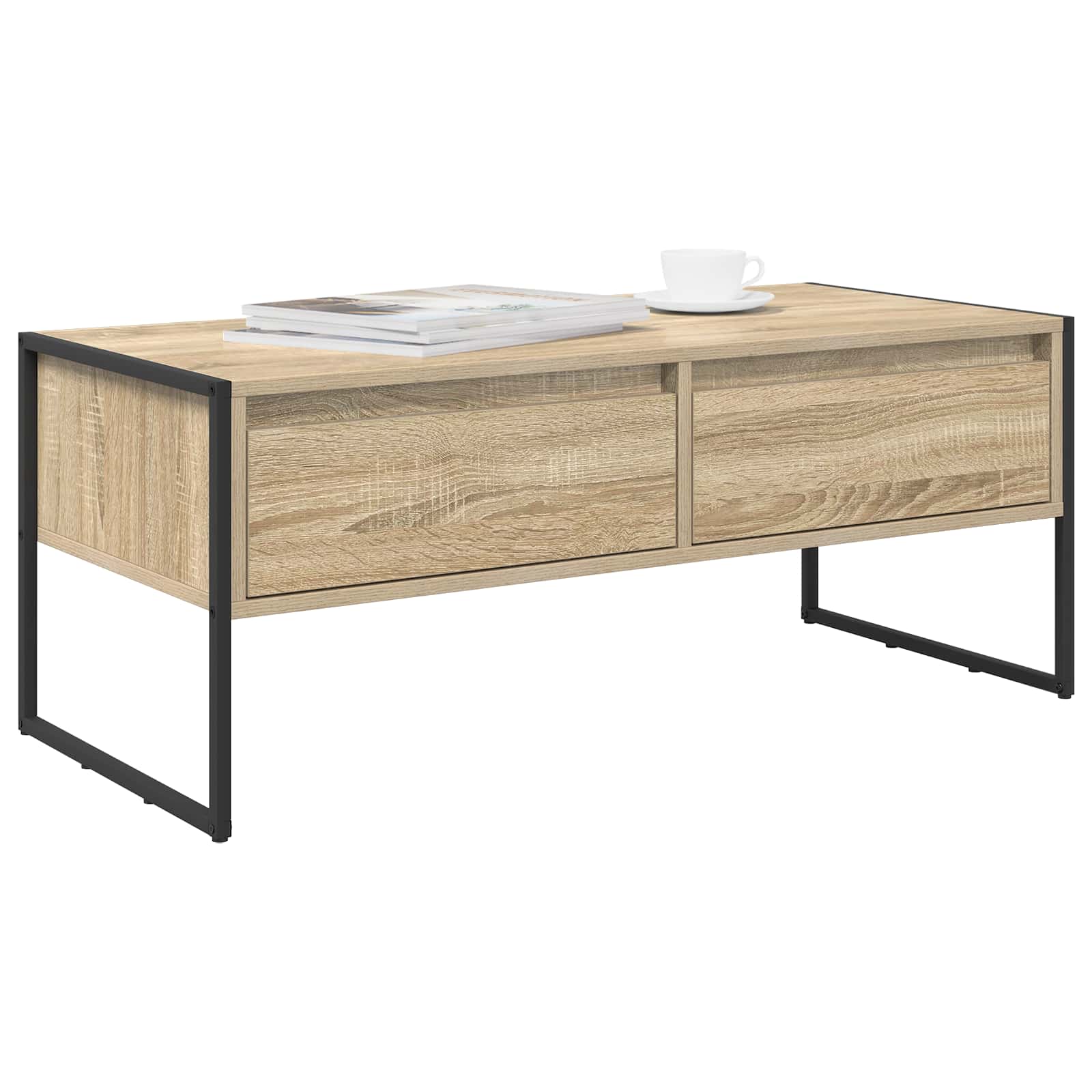 Kava Stol s ladicama Sonoma 100 x 46 x 40 cm Konstruirano drvo