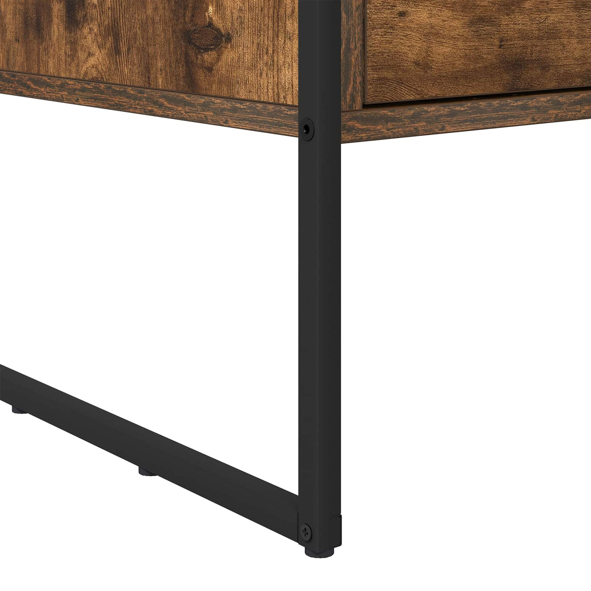 Kava Stol Dimni hrast 100 x 46 x 40 cm Konstruirano drvo