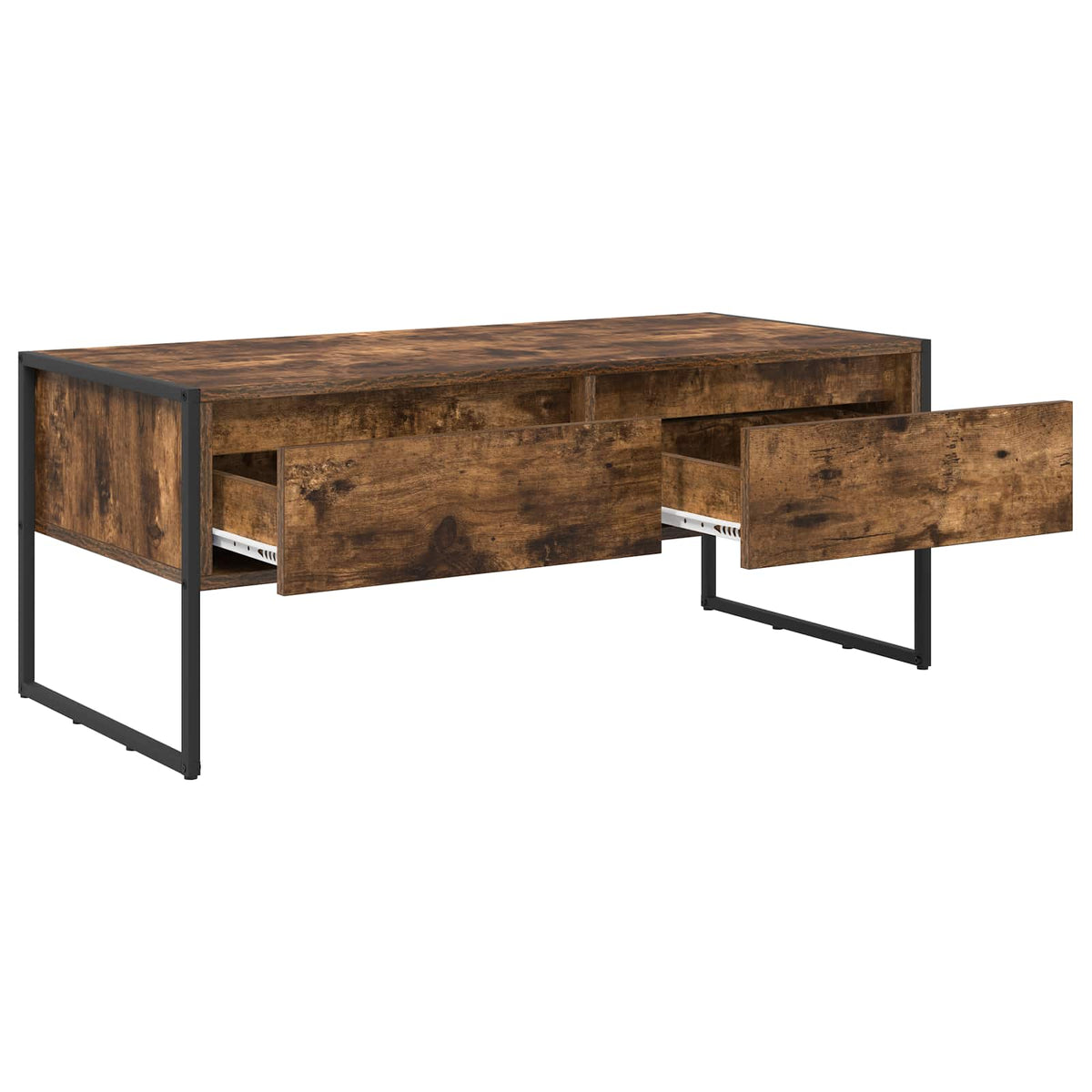 Kava Stol Dimni hrast 100 x 46 x 40 cm Konstruirano drvo