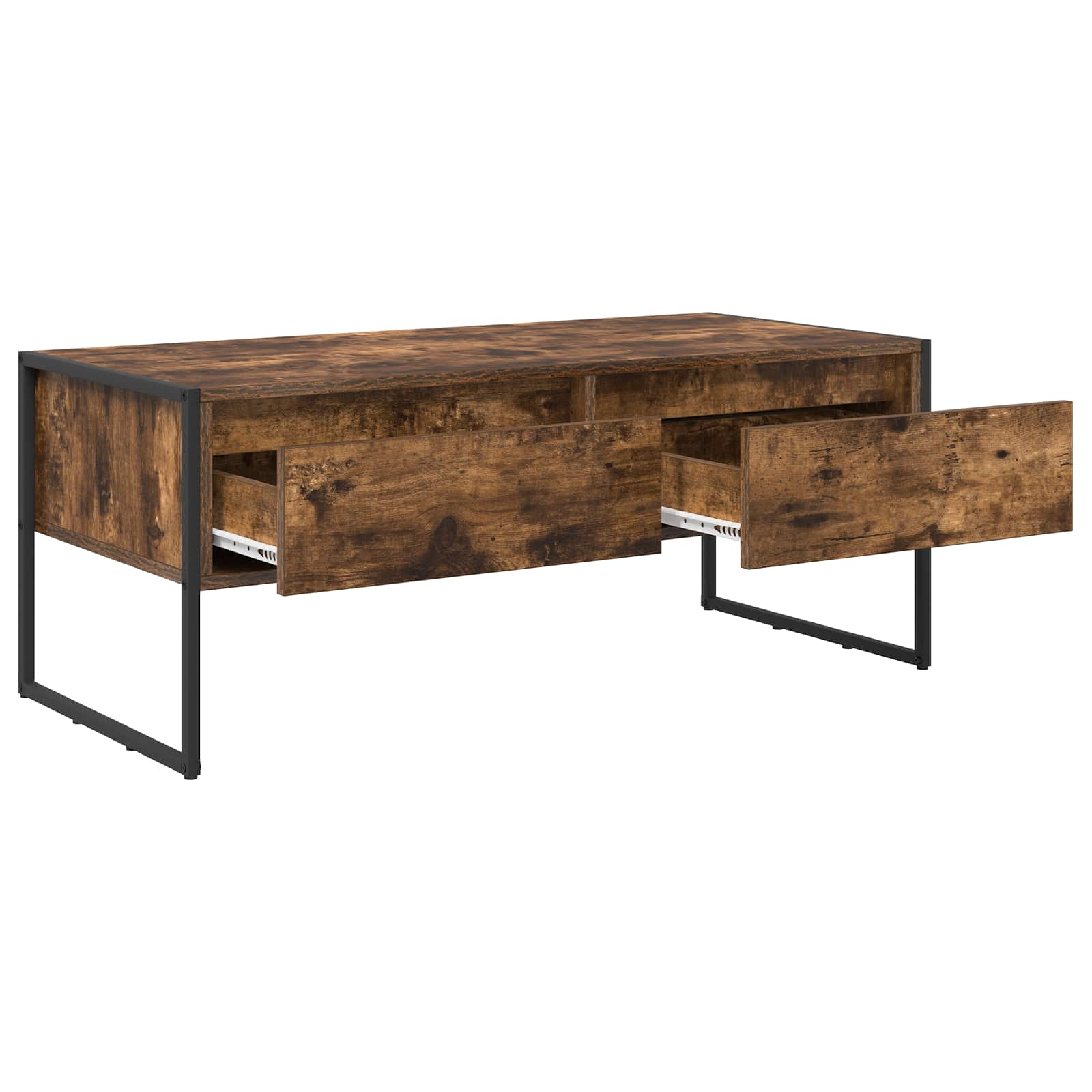 Kava Stol Dimni hrast 100 x 46 x 40 cm Konstruirano drvo