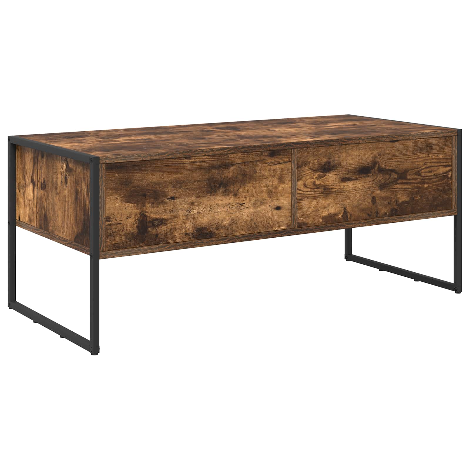 Kava Stol Dimni hrast 100 x 46 x 40 cm Konstruirano drvo