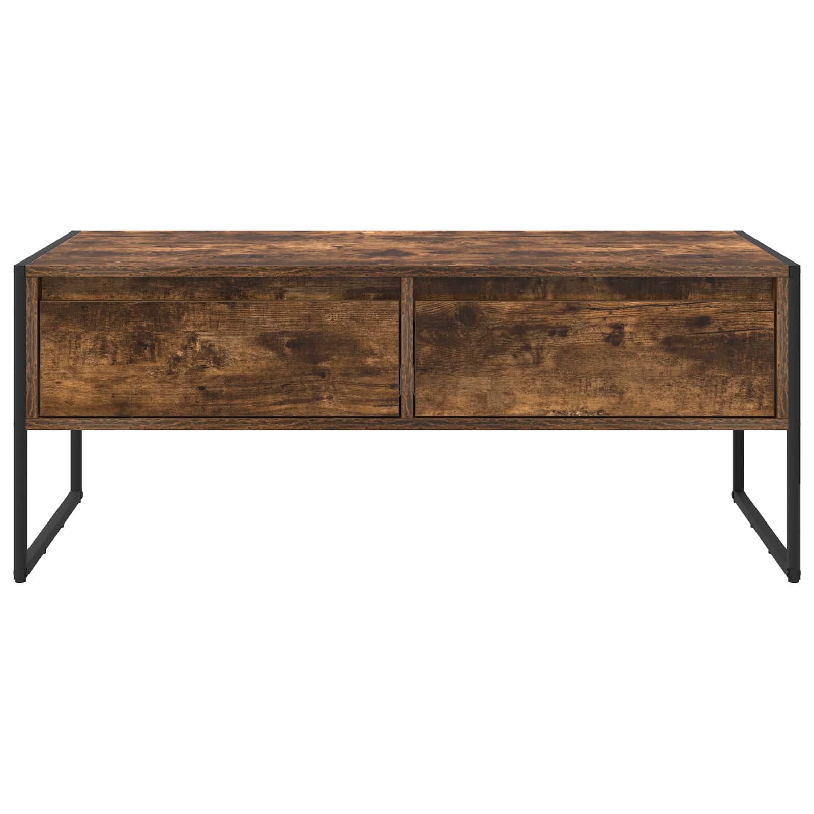 Kava Stol Dimni hrast 100 x 46 x 40 cm Konstruirano drvo