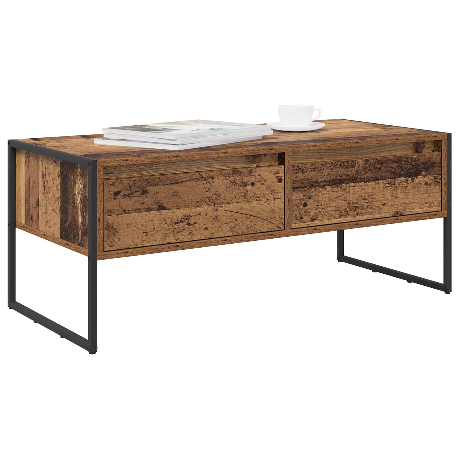 Kava Stol Staro drvo 100 x 46 x 40 cm Konstruirano drvo