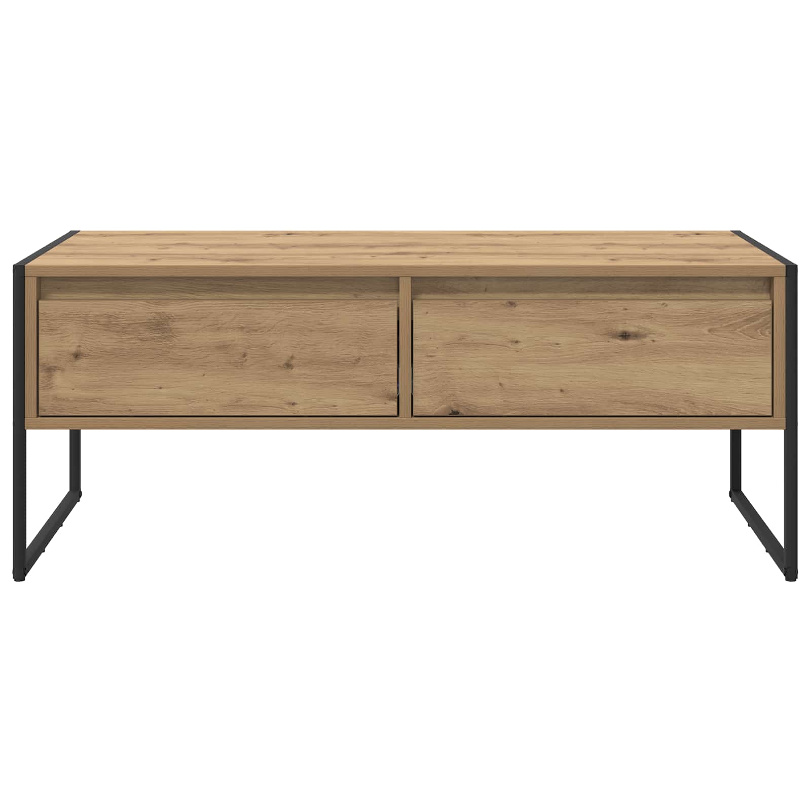 Kava Stol s ladicama Umjetnička hrastovina 100 x 46 x 40 cm