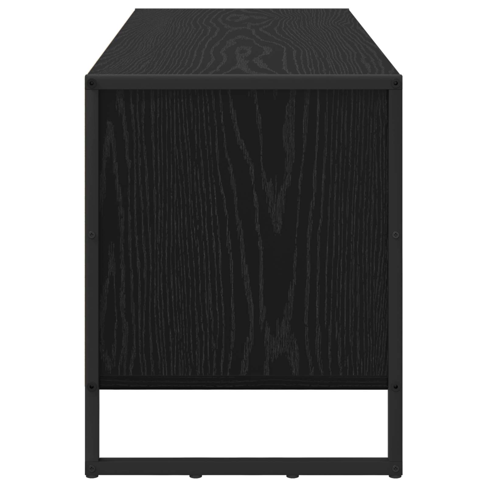 Ormar za cipele Crni hrast 100 x 35 x 44 cm Konstruirano drvo