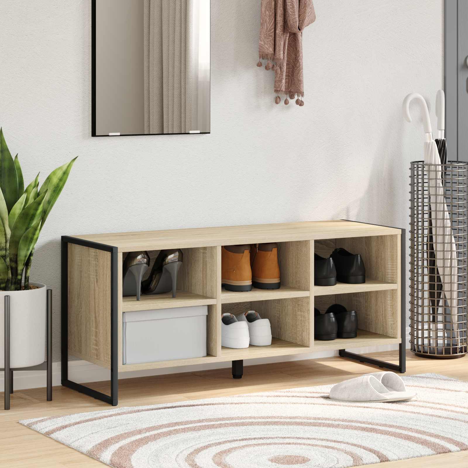 Ormar za cipele Sonoma 100 x 35 x 44 cm Konstruirano drvo