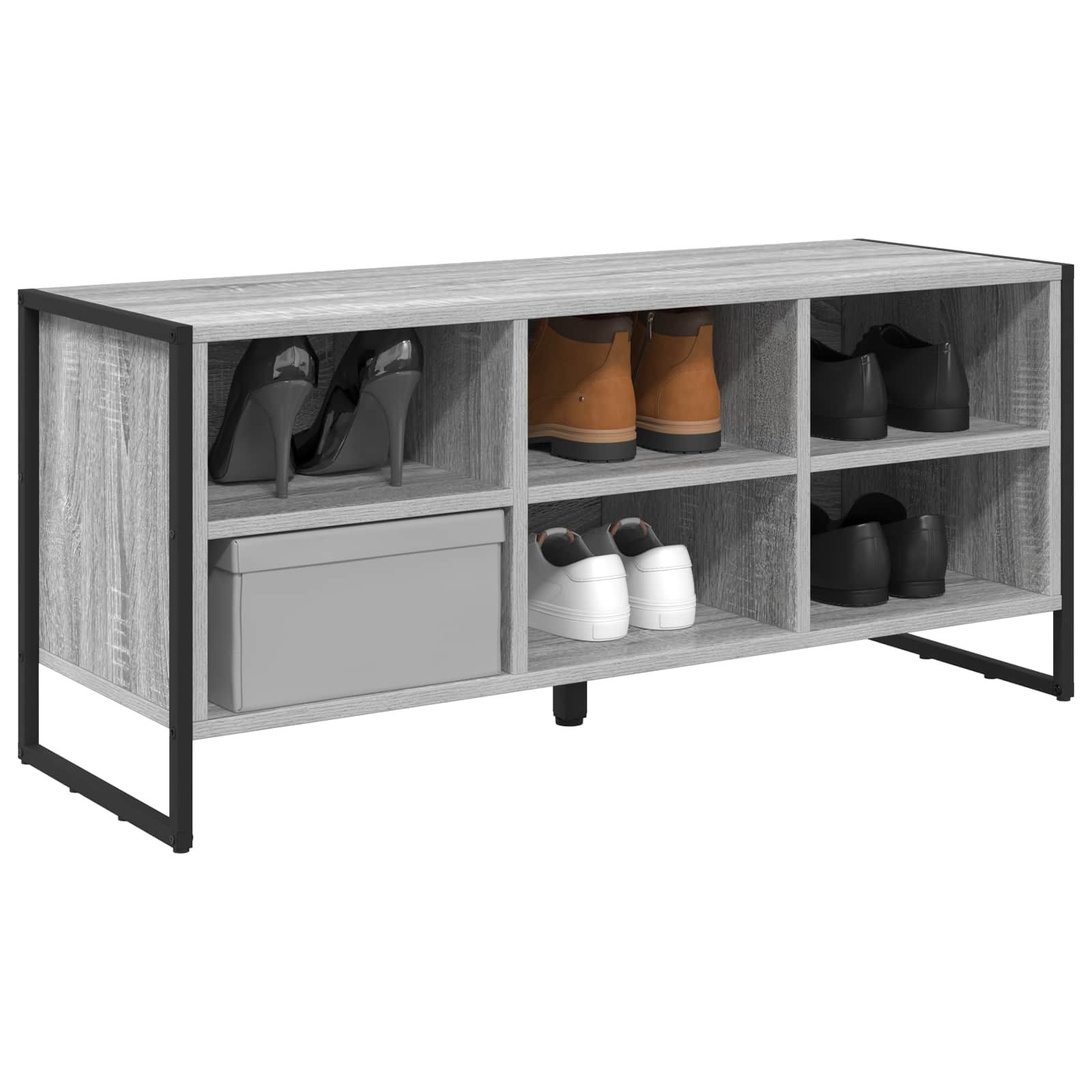 Ormar za cipele Siva Sonoma 100 x 35 x 44 cm Konstruirano drvo