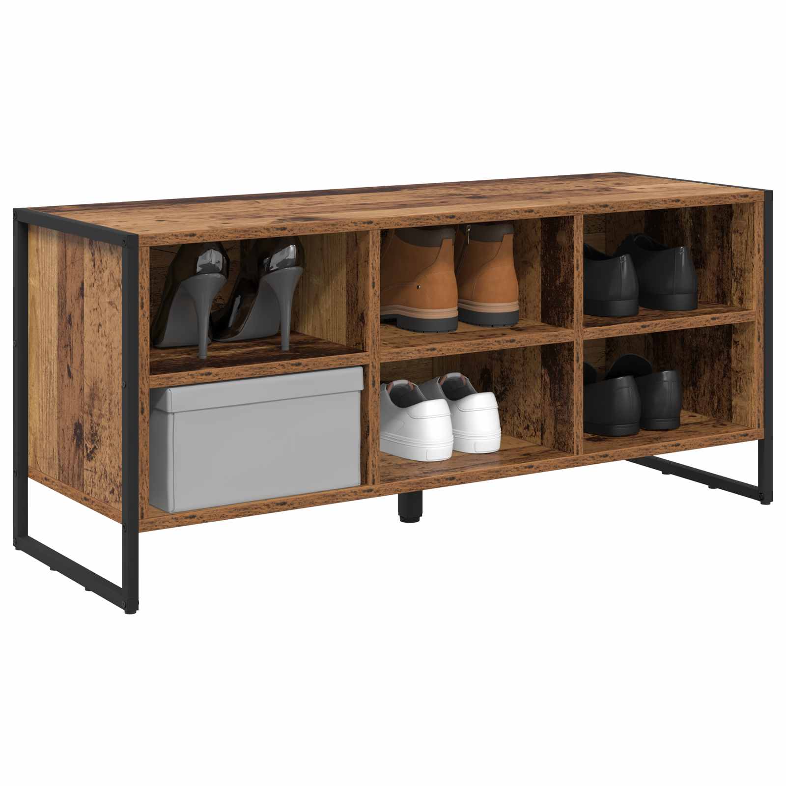 Ormar za cipele Staro drvo 100 x 35 x 44 cm Konstruirano drvo