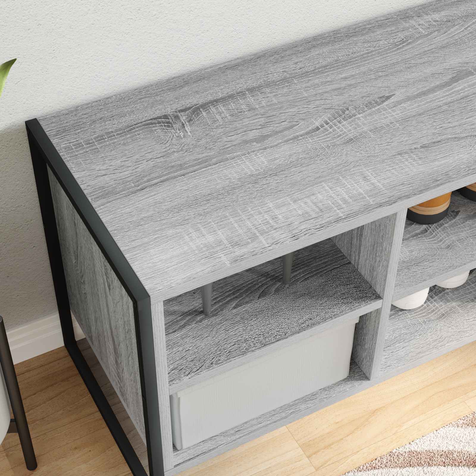 Ormar za cipele Siva Sonoma 60 x 35 x 44 cm Konstruirano drvo