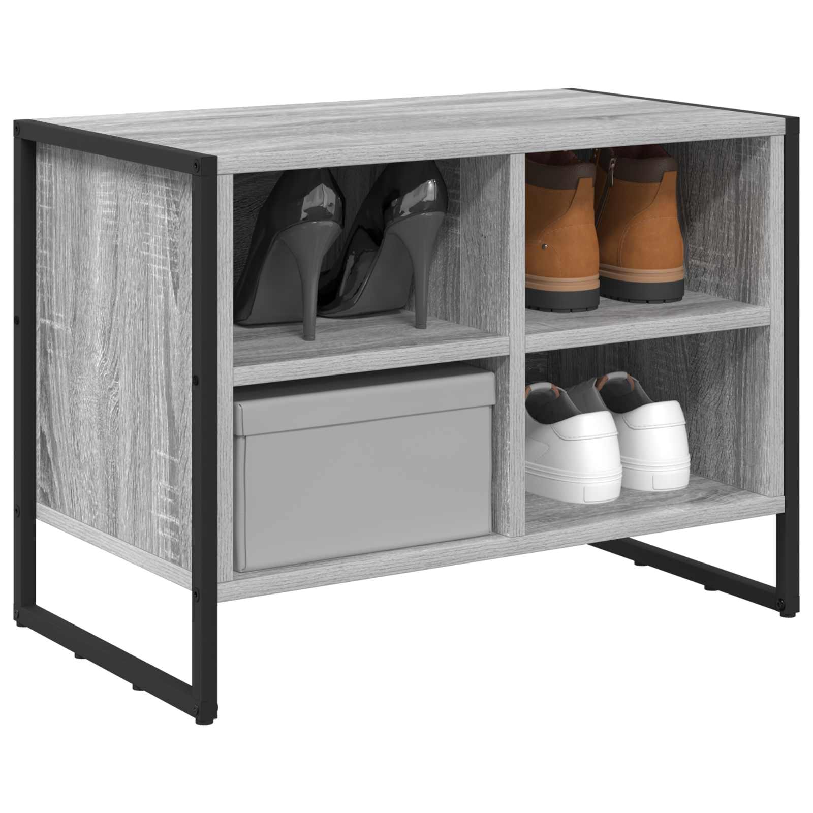 Ormar za cipele Siva Sonoma 60 x 35 x 44 cm Konstruirano drvo