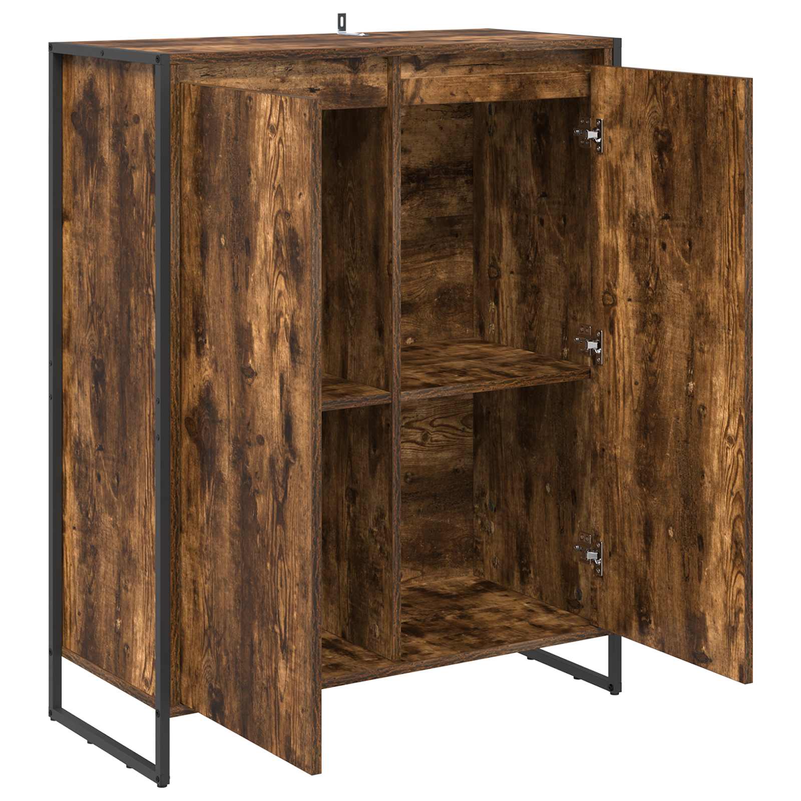 Ormar za cipele Dimni hrast 79 x 36 x 100 cm Konstruirano drvo