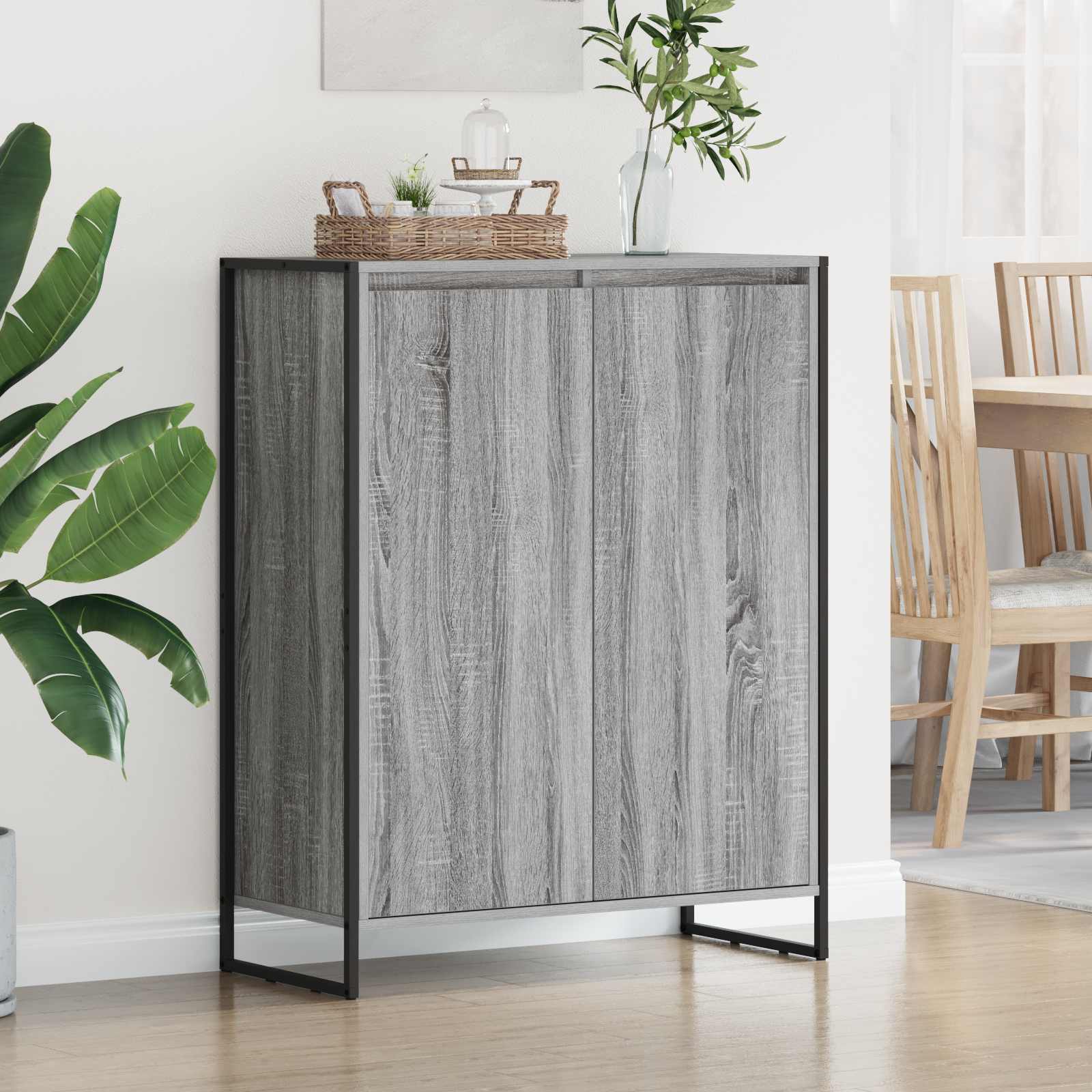 Ormar za cipele Siva Sonoma 79 x 36 x 100 cm Konstruirano drvo