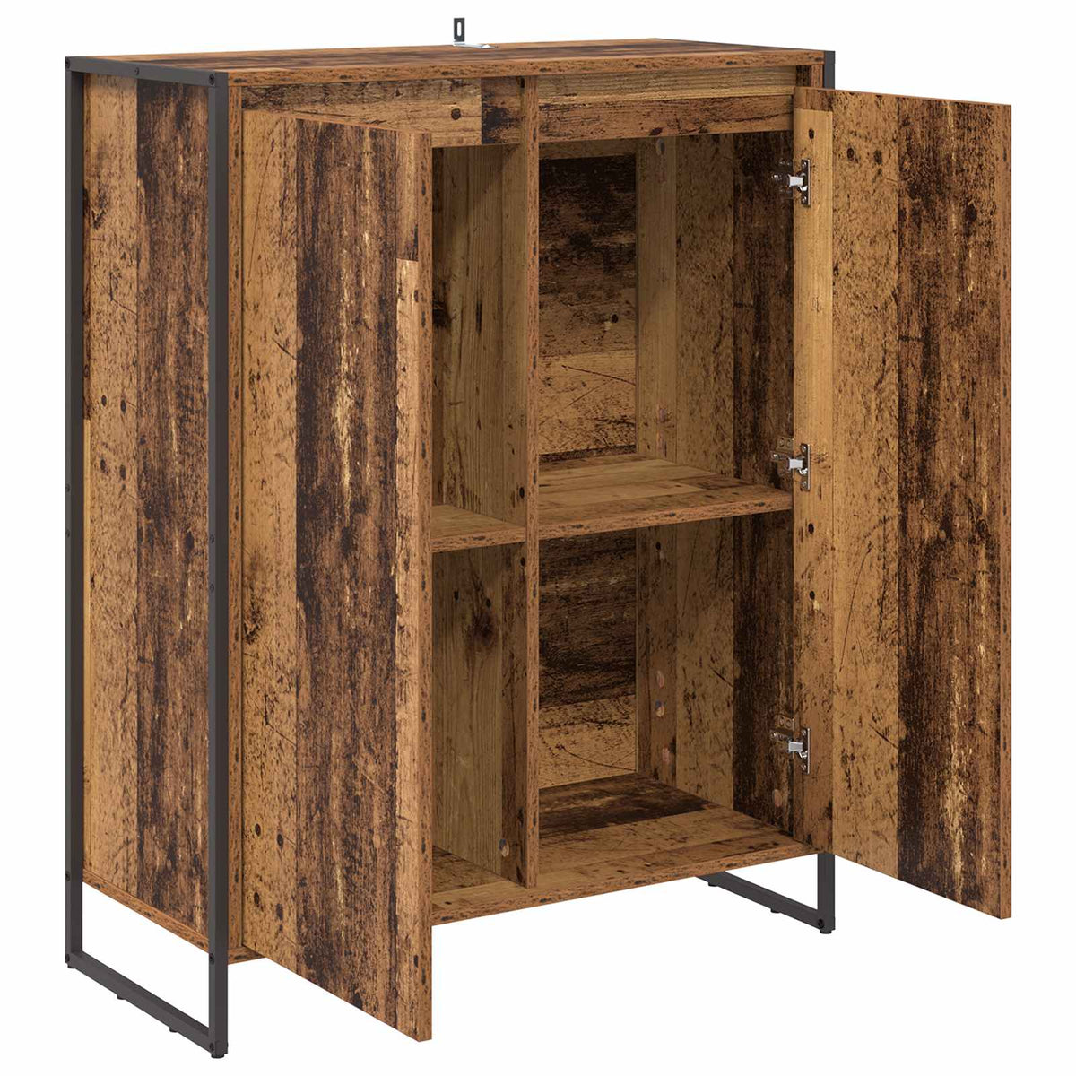 Ormar za cipele Staro drvo 79 x 36 x 100 cm Konstruirano drvo