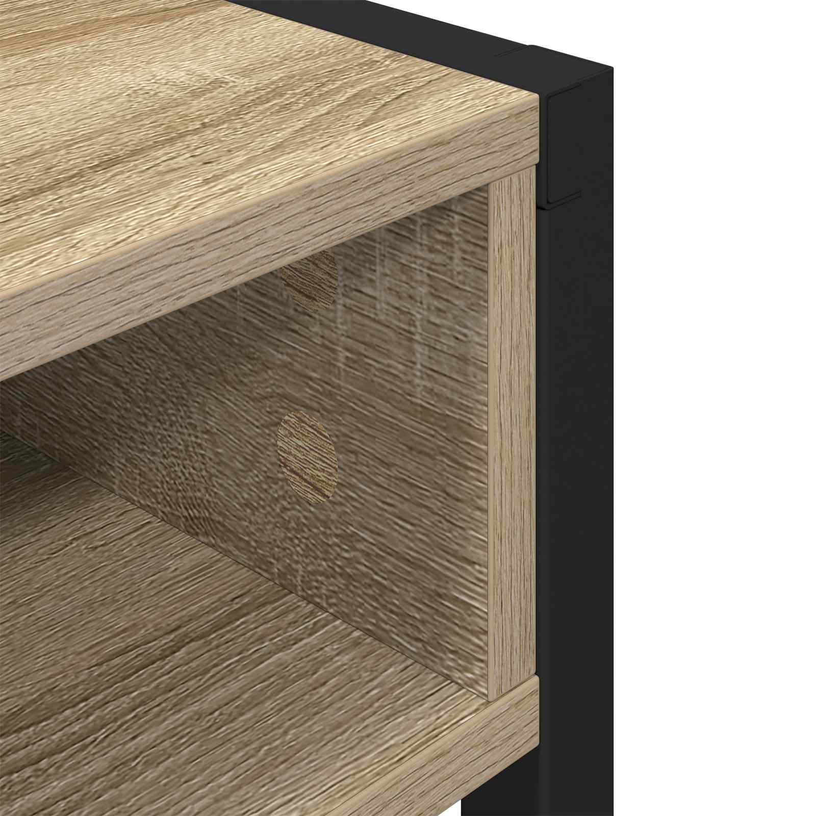 Stol s pohranom Sonoma 100 x 50 x 75 cm Konstruirano drvo