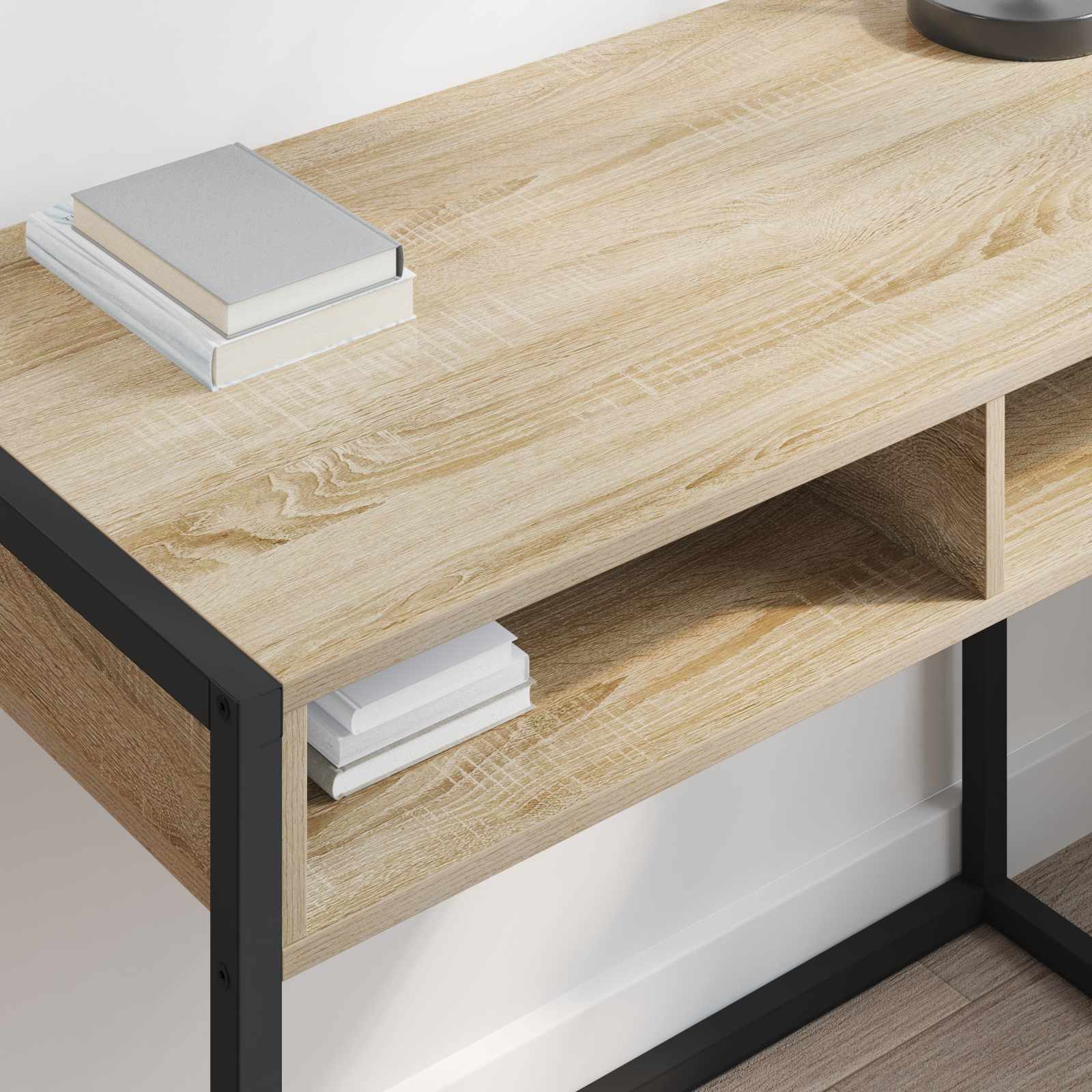 Stol s pohranom Sonoma 100 x 50 x 75 cm Konstruirano drvo