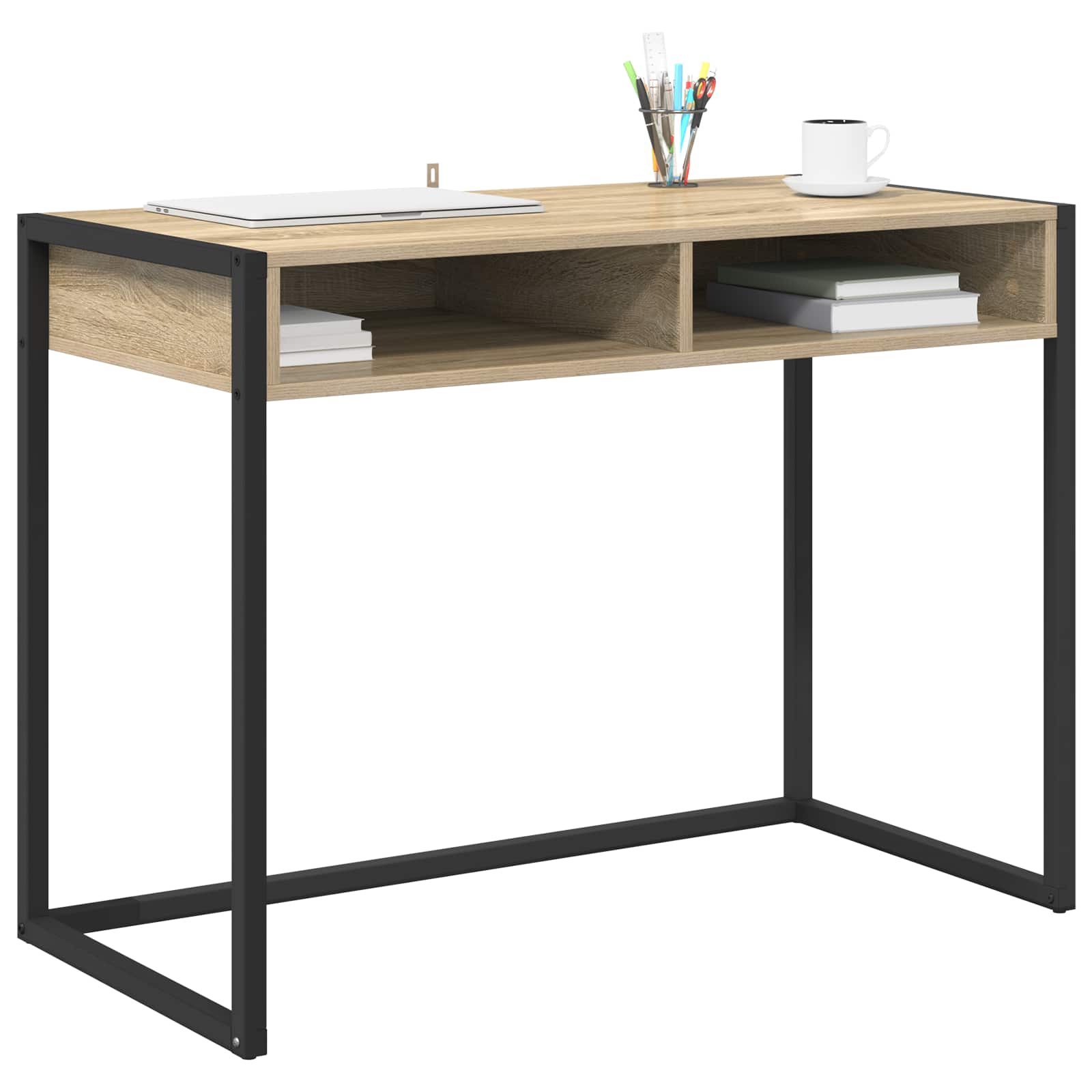 Stol s pohranom Sonoma 100 x 50 x 75 cm Konstruirano drvo