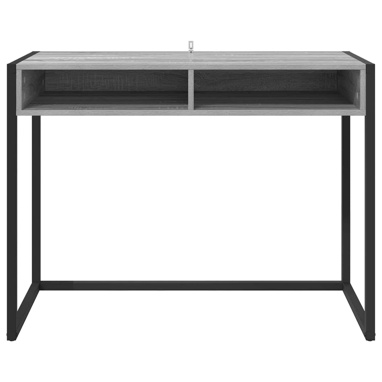 Stol s pohranom Siva Sonoma 100 x 50 x 75 cm Konstruirano drvo