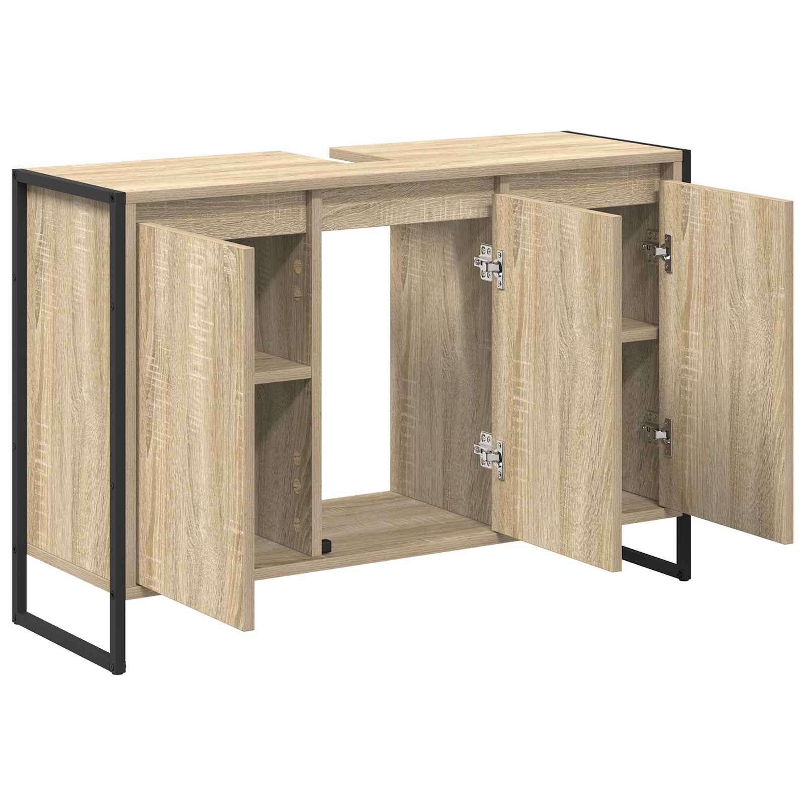 Kupaonski ormar Sonoma 90 x 30 x 60 cm Konstruirano drvo