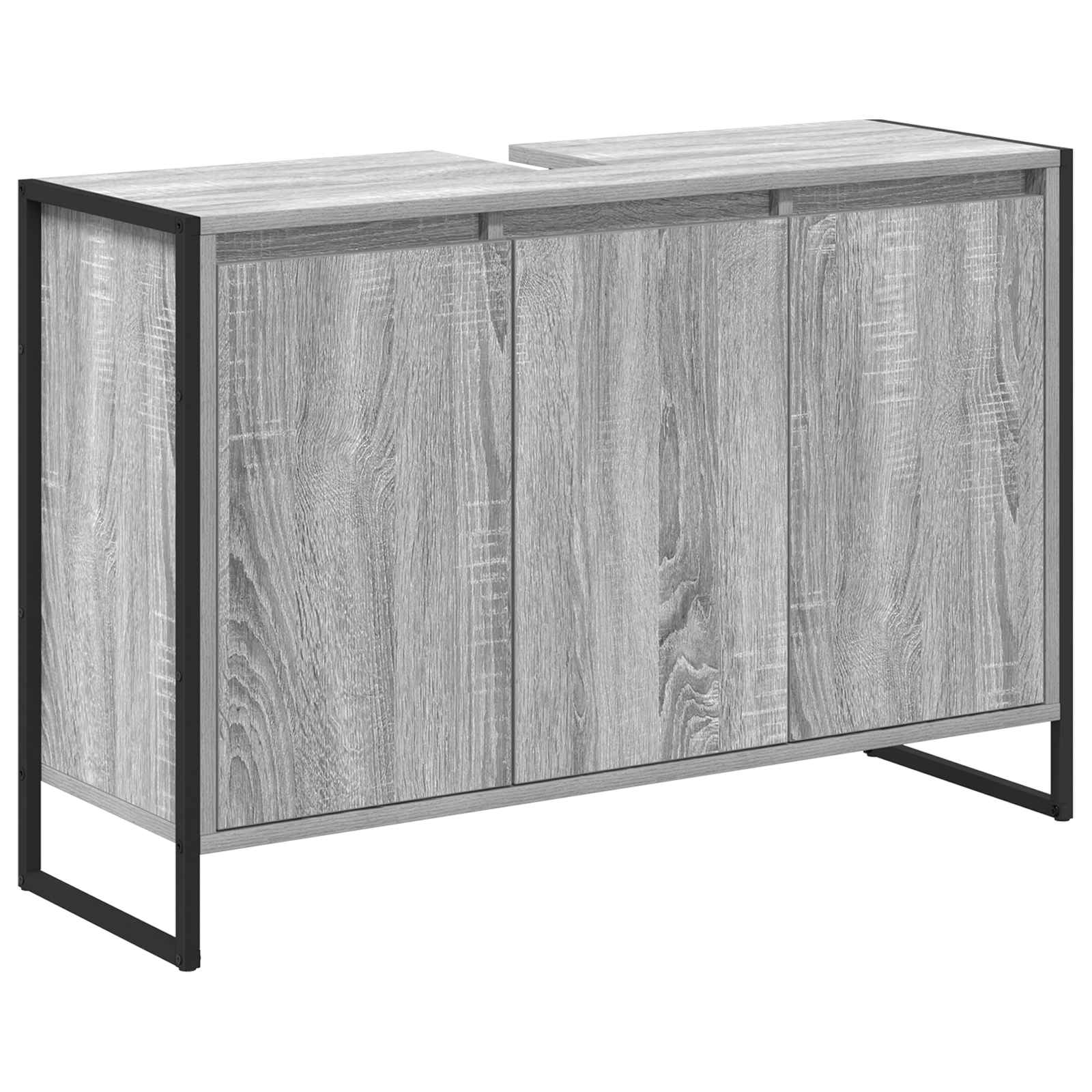 Kupaonski ormar Siva Sonoma 90 x 30 x 60 cm Konstruirano drvo