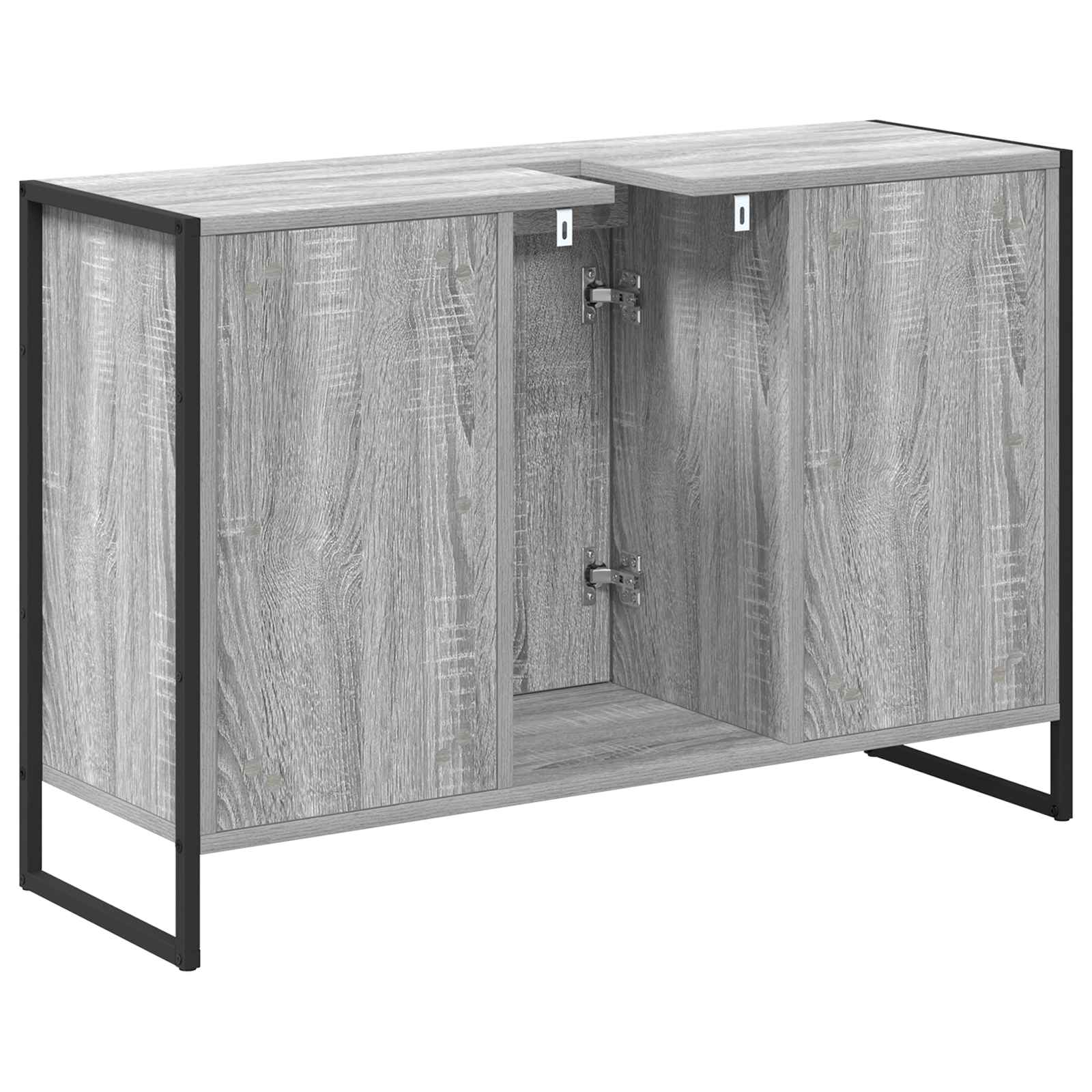 Kupaonski ormar Siva Sonoma 90 x 30 x 60 cm Konstruirano drvo