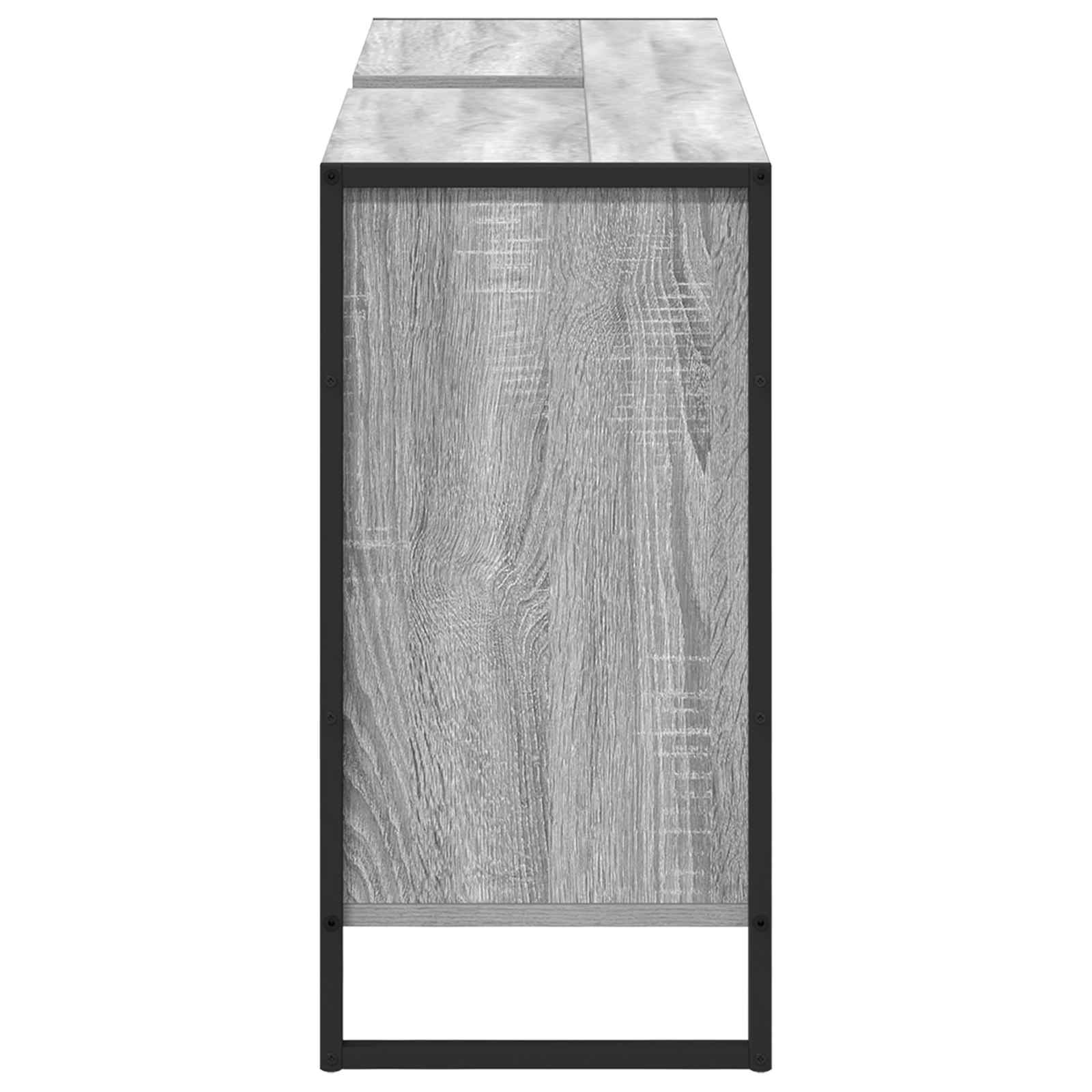 Kupaonski ormar Siva Sonoma 90 x 30 x 60 cm Konstruirano drvo