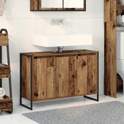Kupaonski ormar Staro drvo 90 x 30 x 60 cm Konstruirano drvo