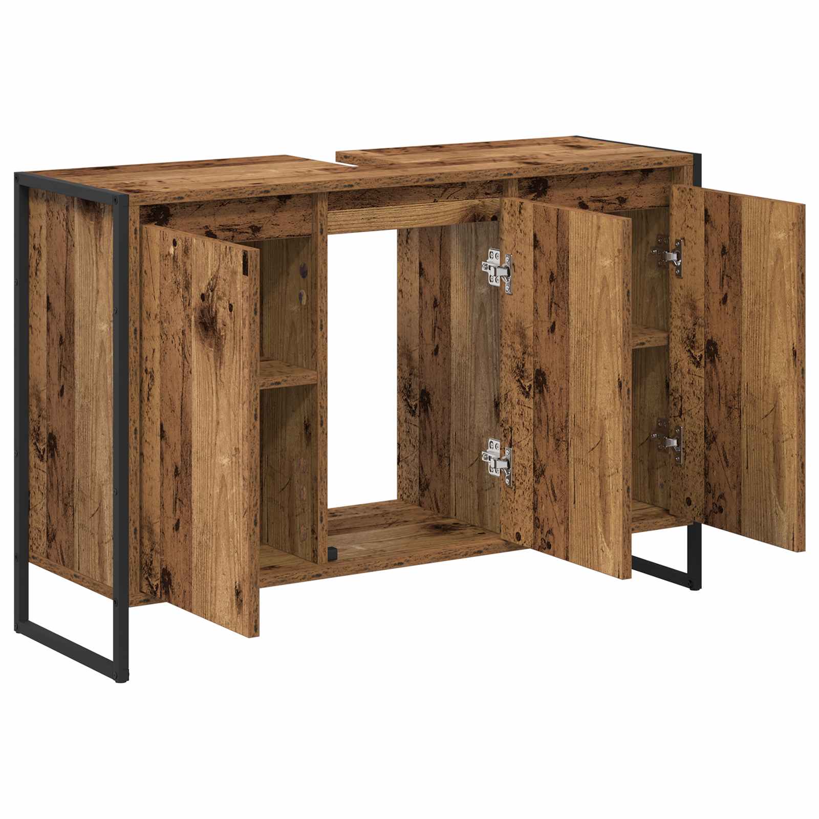 Kupaonski ormar Staro drvo 90 x 30 x 60 cm Konstruirano drvo