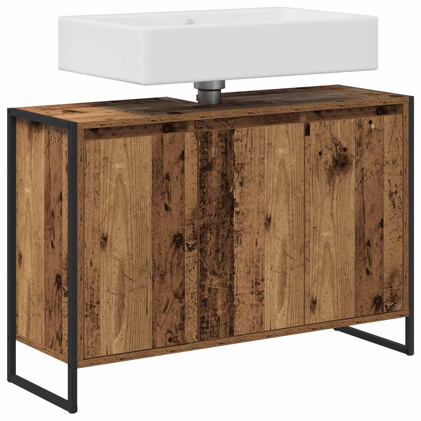 Kupaonski ormar Staro drvo 90 x 30 x 60 cm Konstruirano drvo