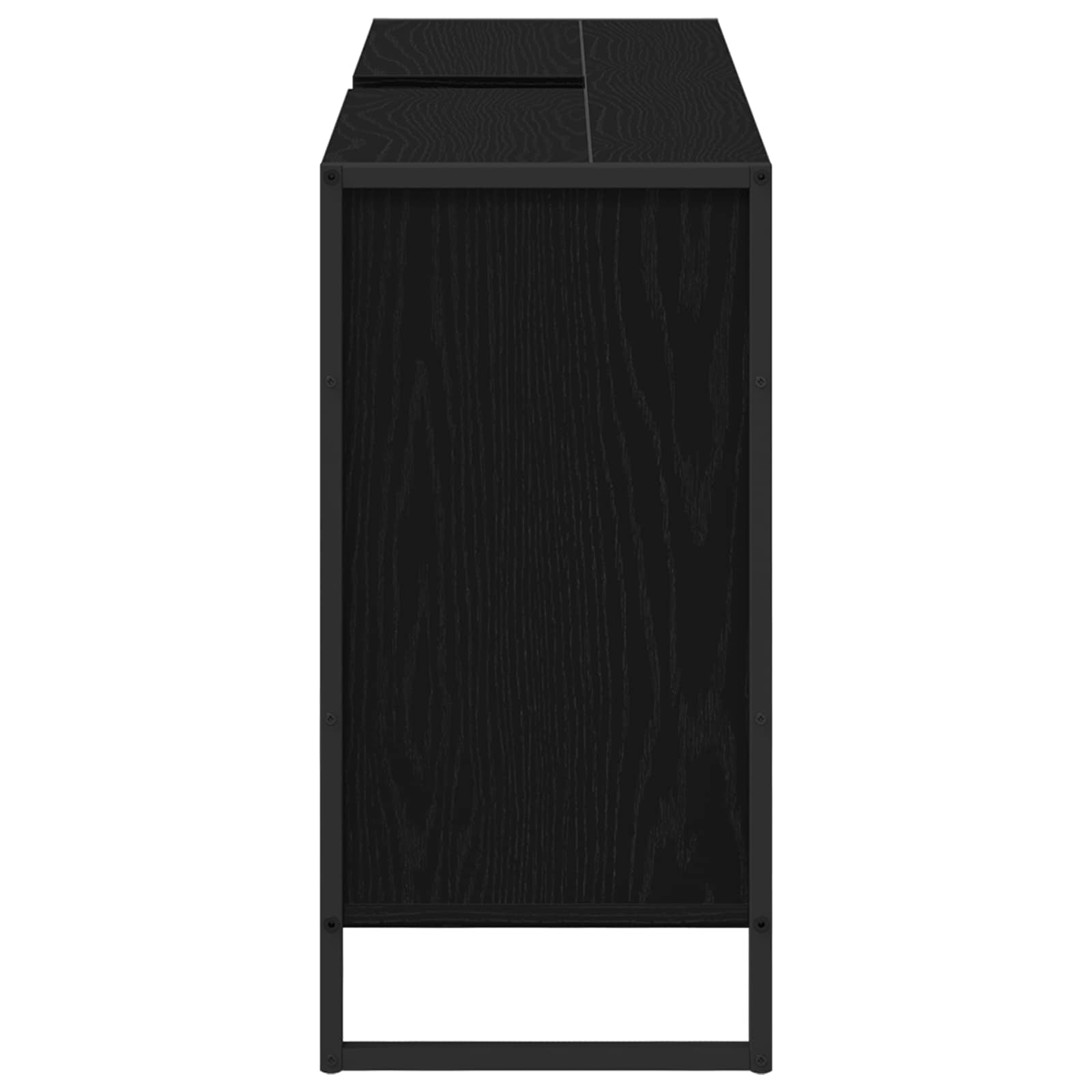 Kupaonski ormar Crni hrast 60 x 30 x 60 cm Konstruirano drvo