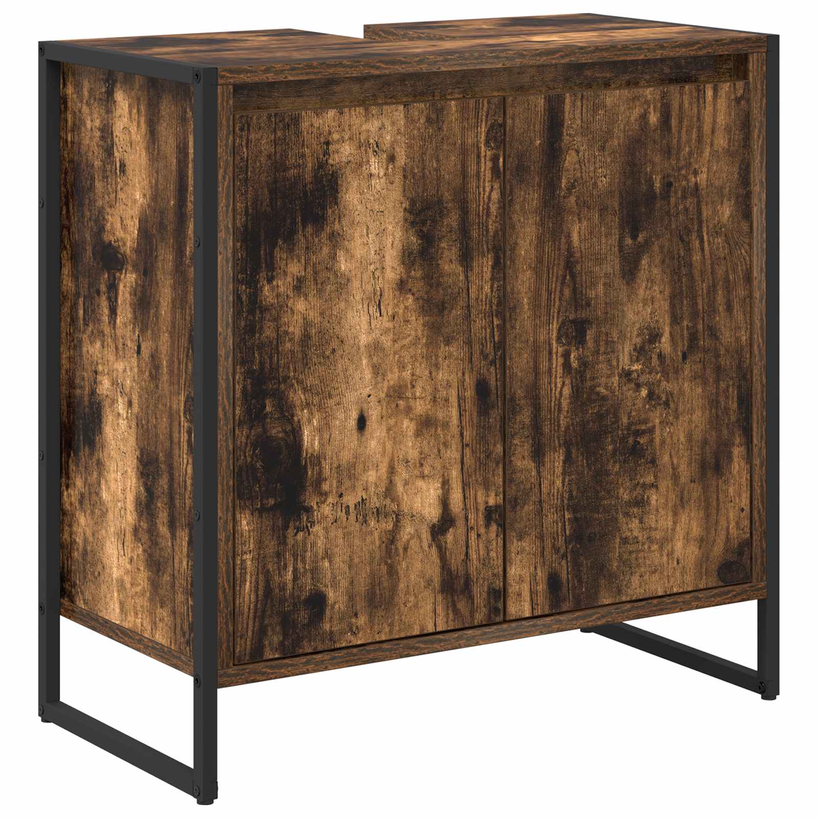 Kupaonski ormar Dimni hrast 60 x 30 x 60 cm Konstruirano drvo