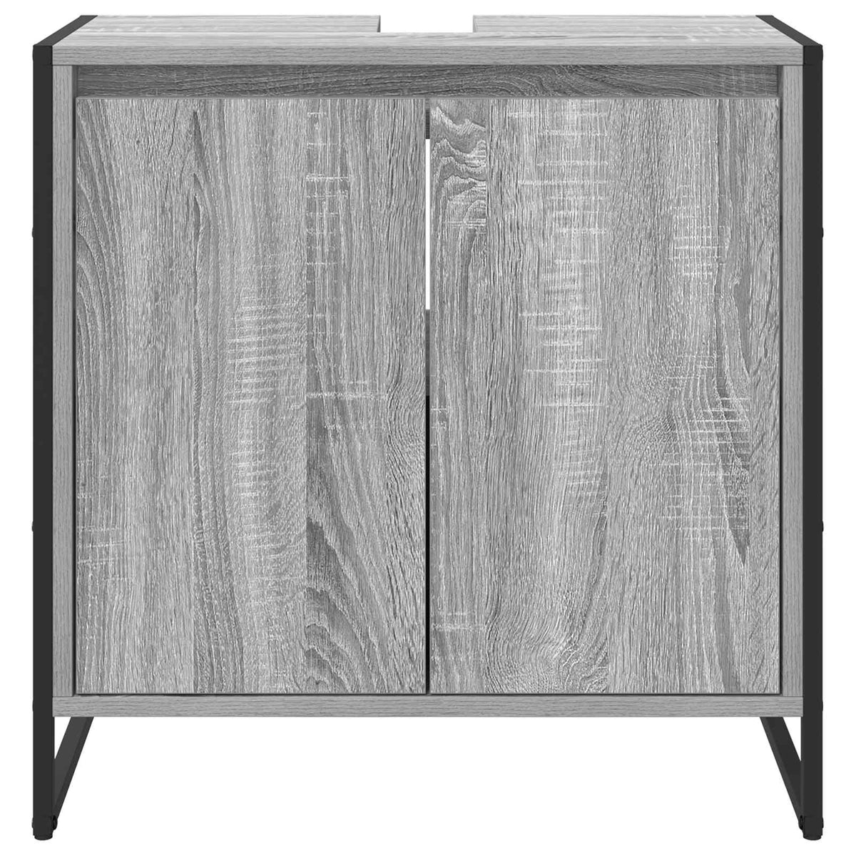 Kupaonski ormar Siva Sonoma 60 x 30 x 60 cm Konstruirano drvo