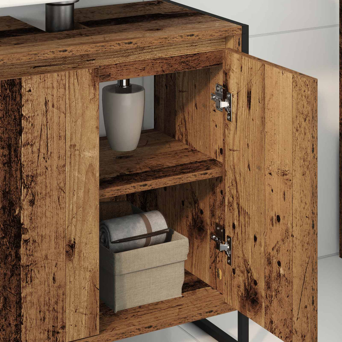 Kupaonski ormar Staro drvo 60 x 30 x 60 cm Konstruirano drvo