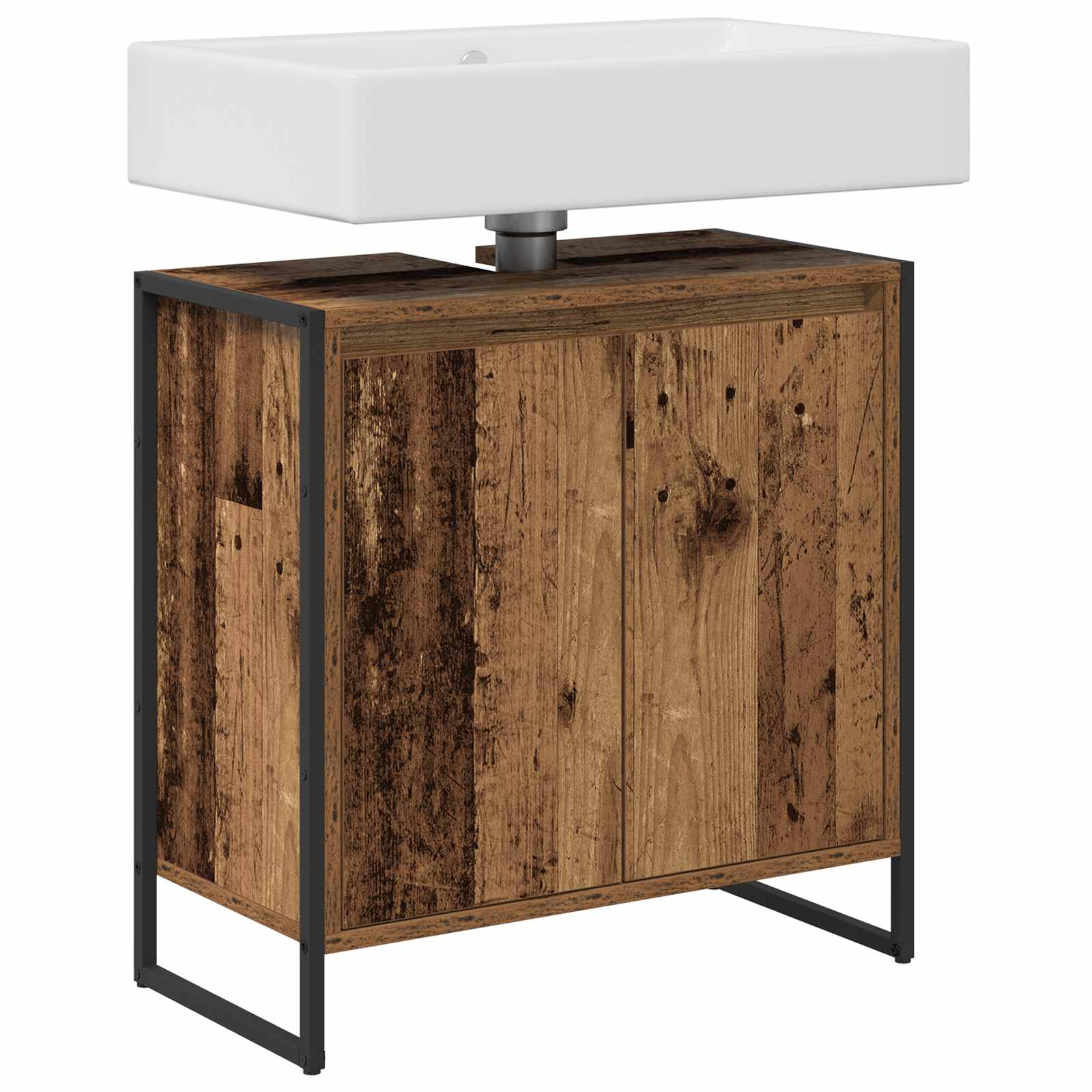 Kupaonski ormar Staro drvo 60 x 30 x 60 cm Konstruirano drvo