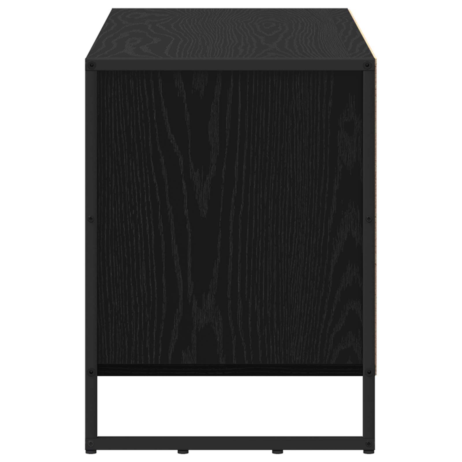 TV ormar Crni hrast 100 x 36 x 49,5 cm Konstruirano drvo
