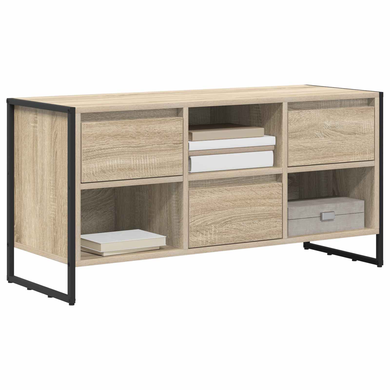 TV ormar s ladicama Sonoma 100 x 36 x 49,5 cm Konstruirano drvo