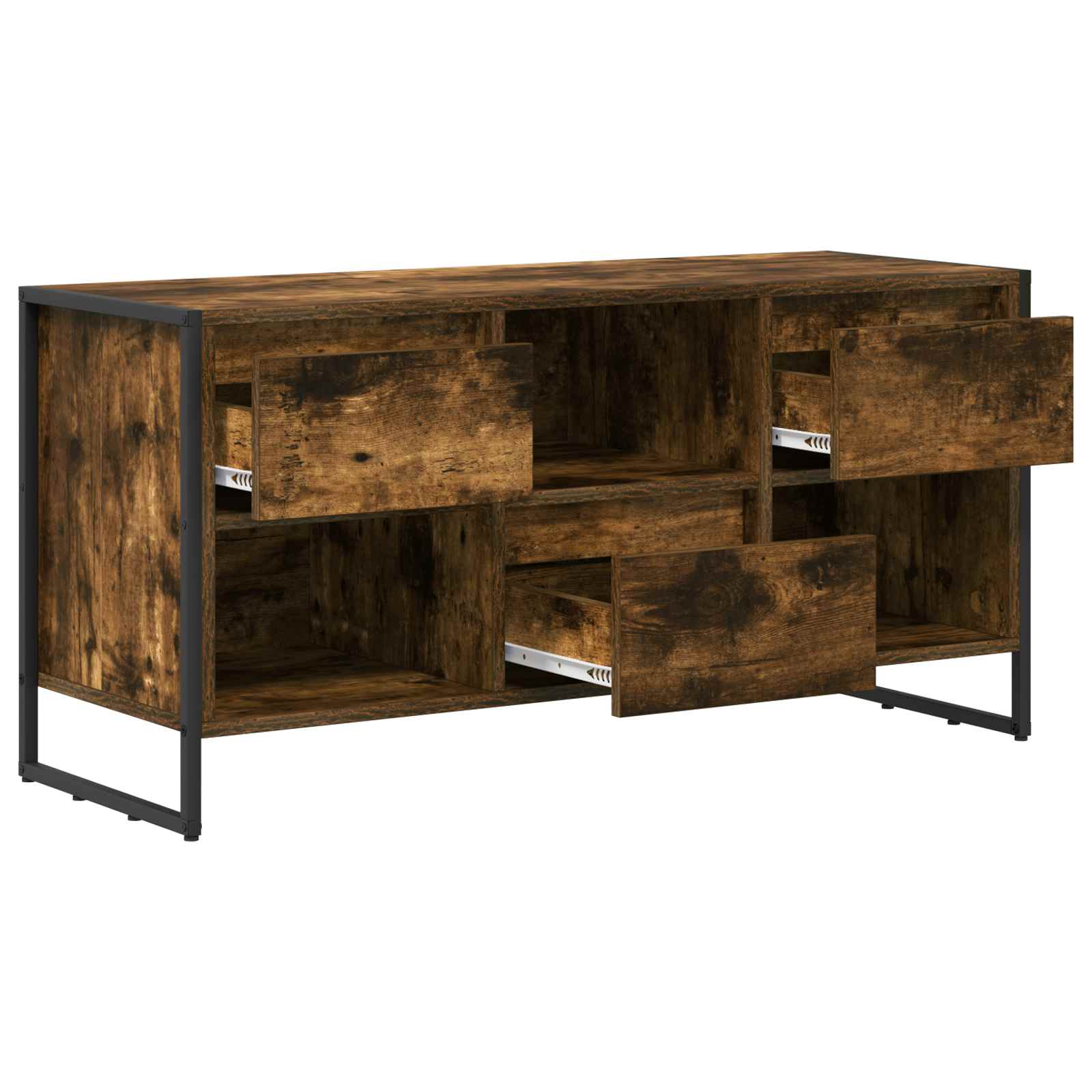 TV ormar Dimni hrast 100 x 36 x 49,5 cm Konstruirano drvo