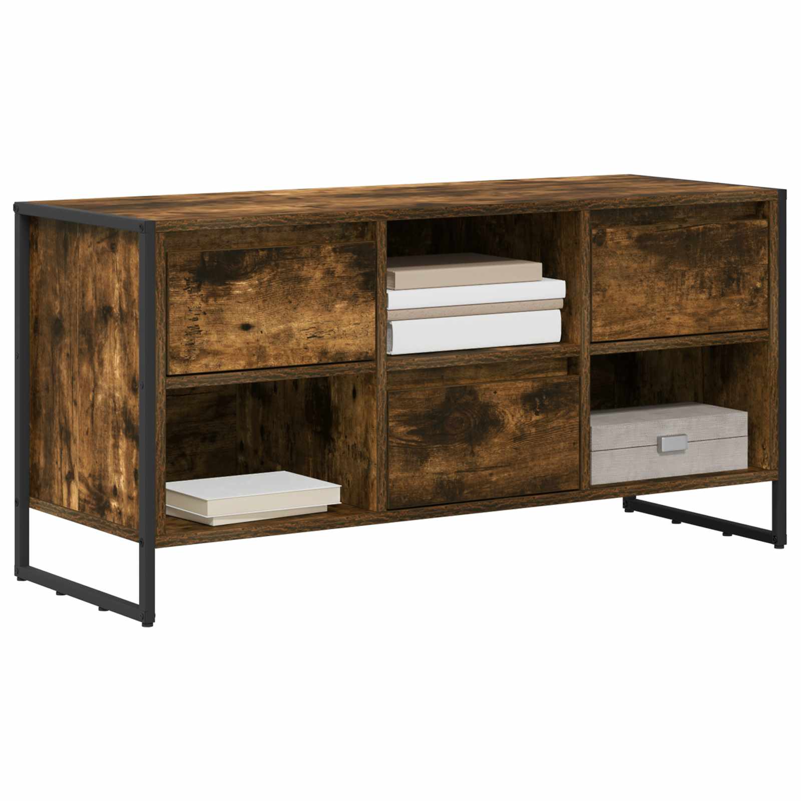 TV ormar Dimni hrast 100 x 36 x 49,5 cm Konstruirano drvo